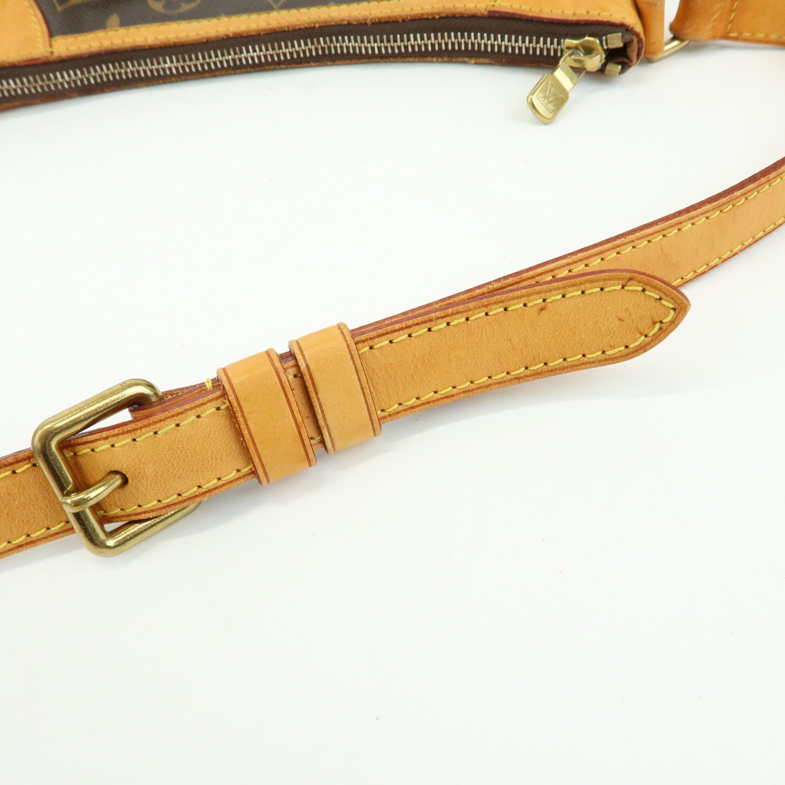 Louis Vuitton Monogram Odeon PM Canvas Shoulder Bag Brown M56390