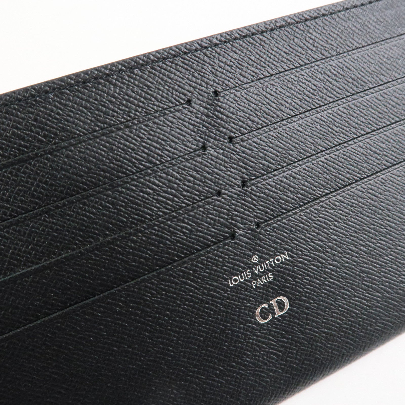 Louis Vuitton Epi Pochette Felicie Leather Hand Bag Black M62648 Used