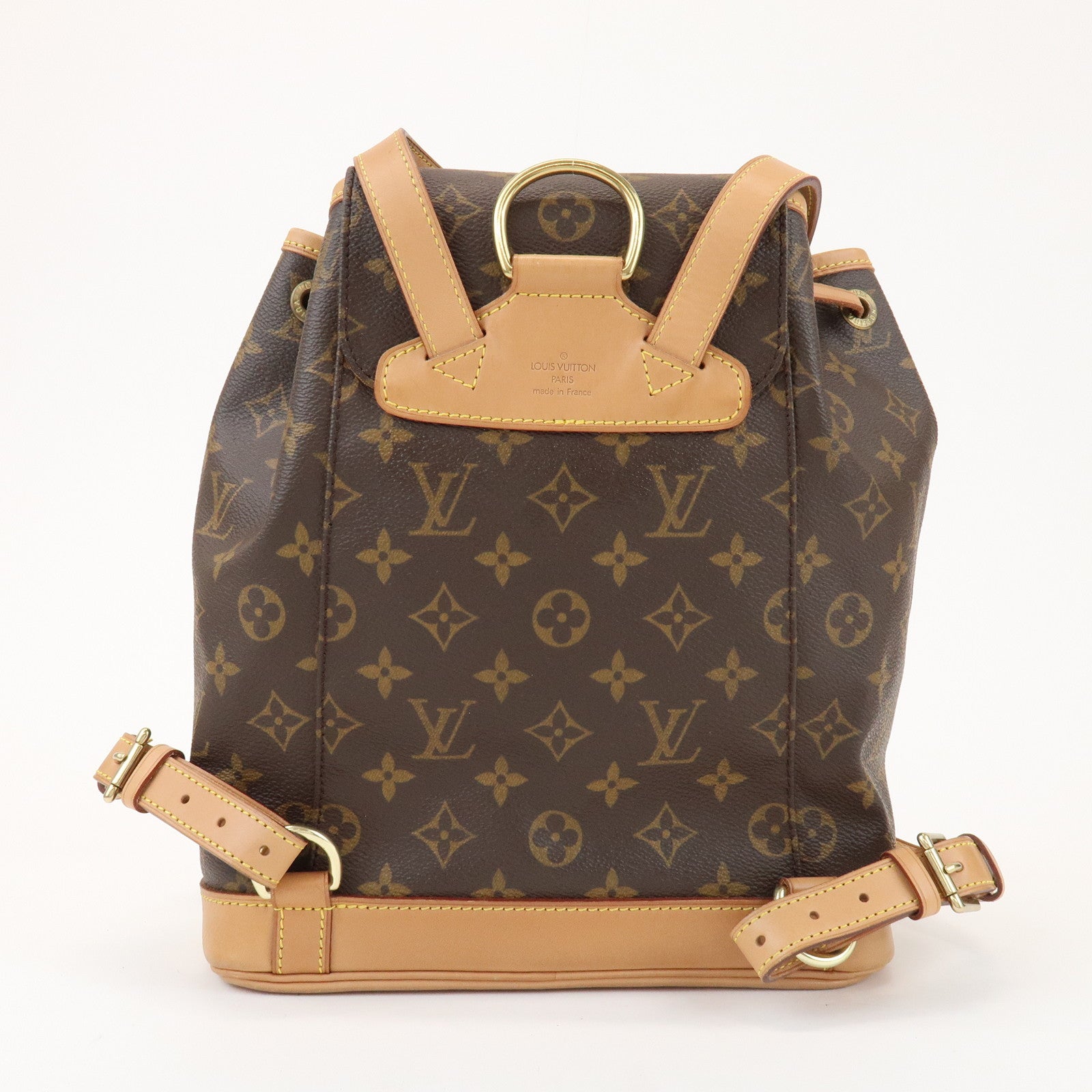 Louis Vuitton Monogram Montsouris MM Backpack Brown M51136