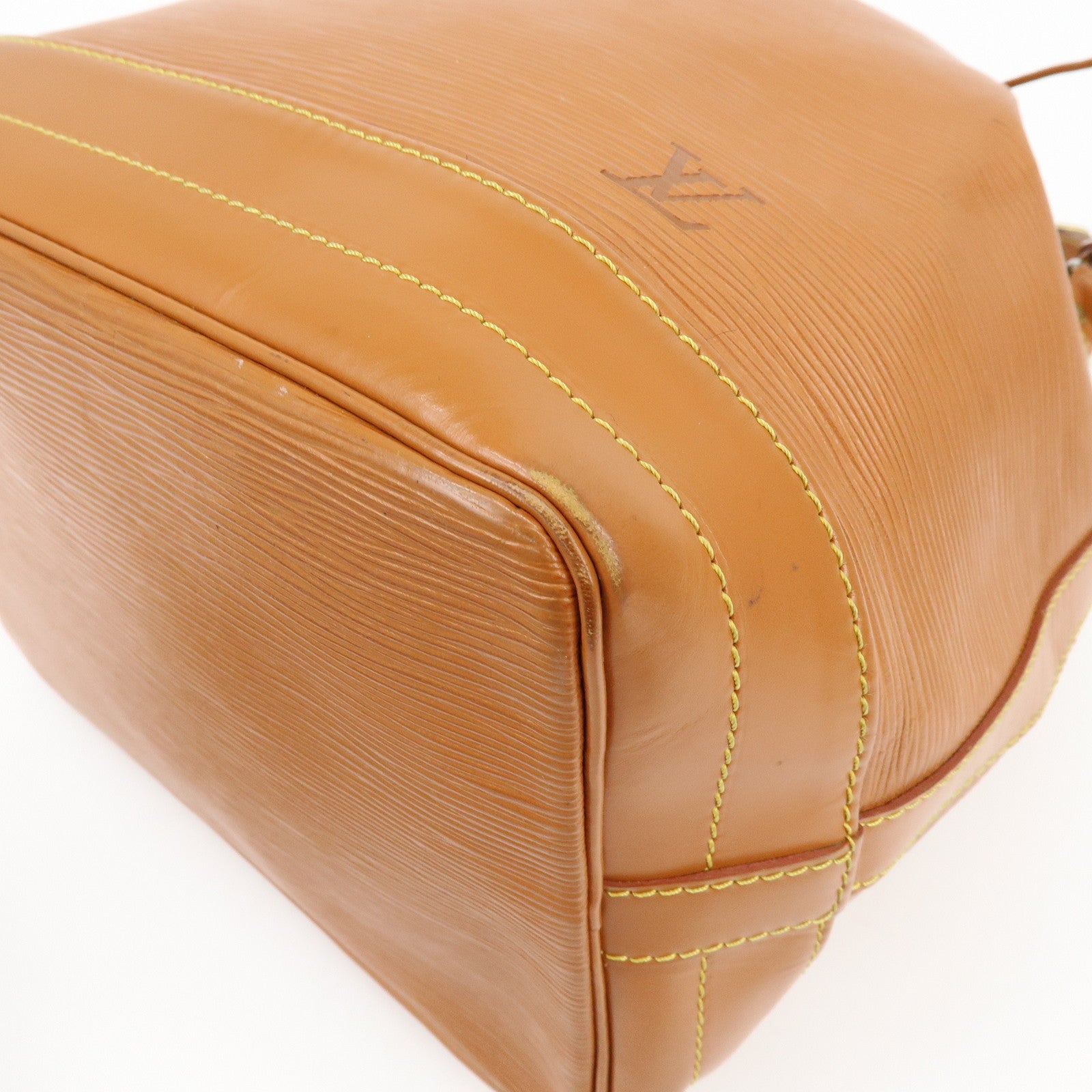Louis Vuitton Epi Leather Noe Shoulder Bag Zipang Gold M44008