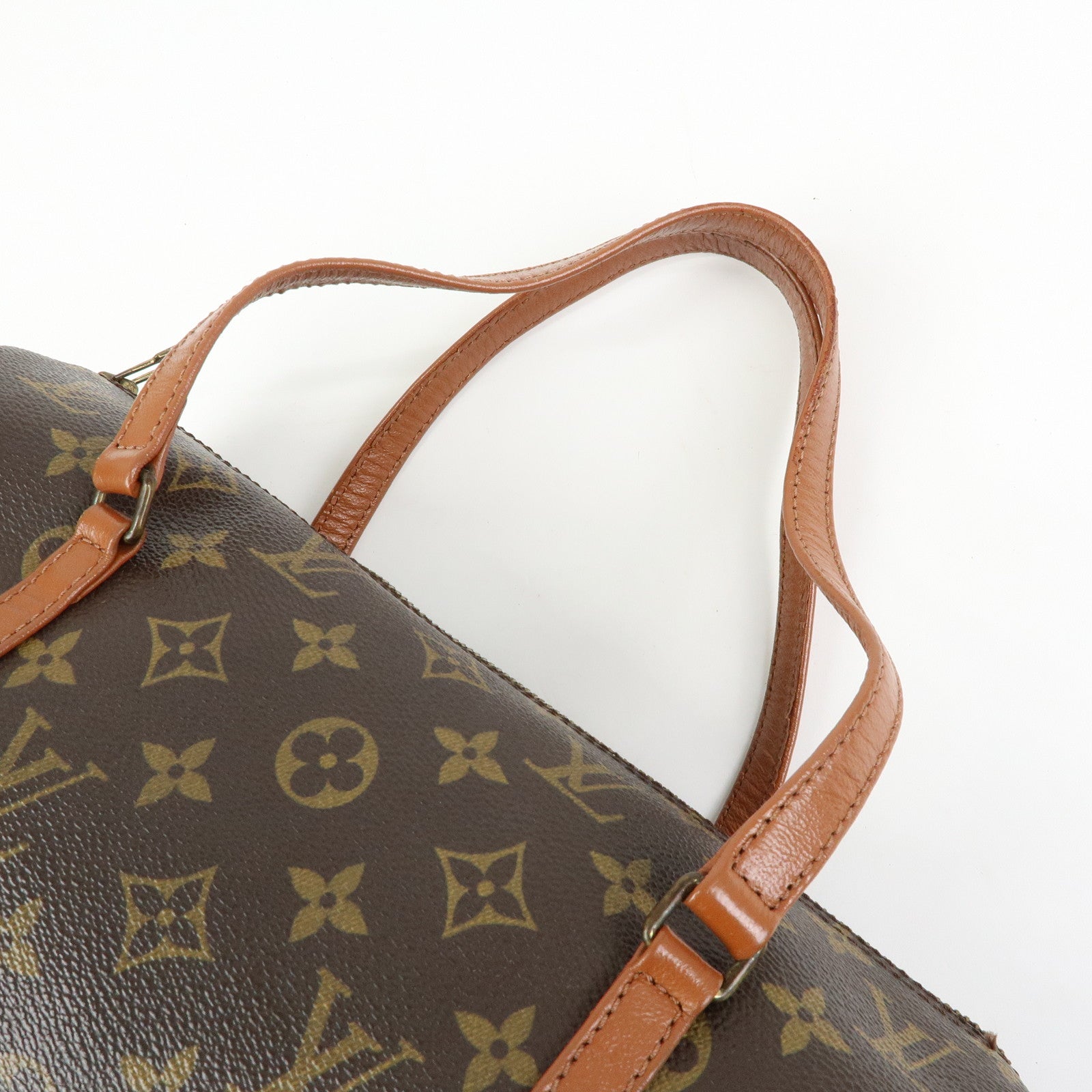 Louis Vuitton Monogram Papillon 30 Hand Bag Brown M51365