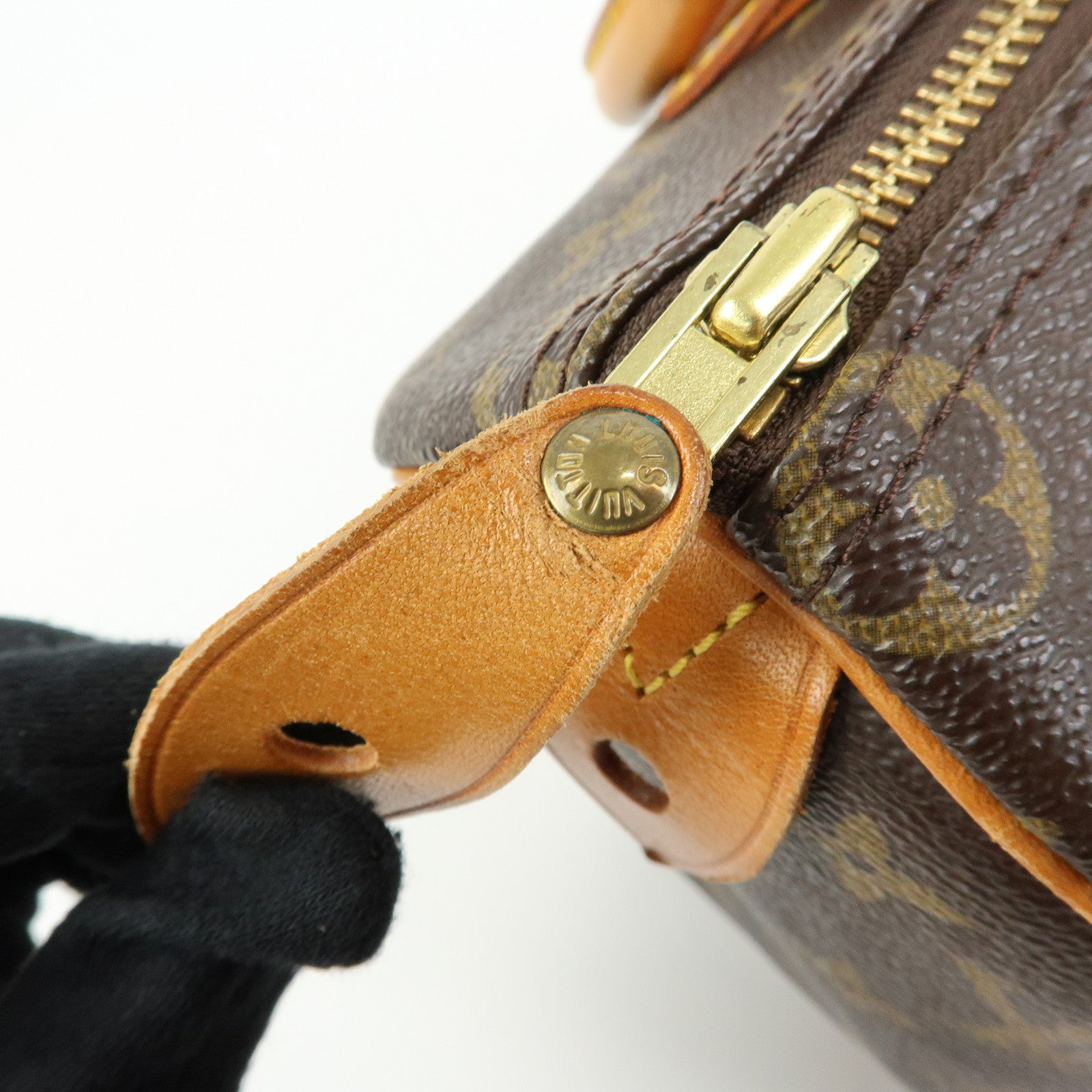 Louis Vuitton Monogram Speedy 25 Boston Bag Hand Bag Brown M41528