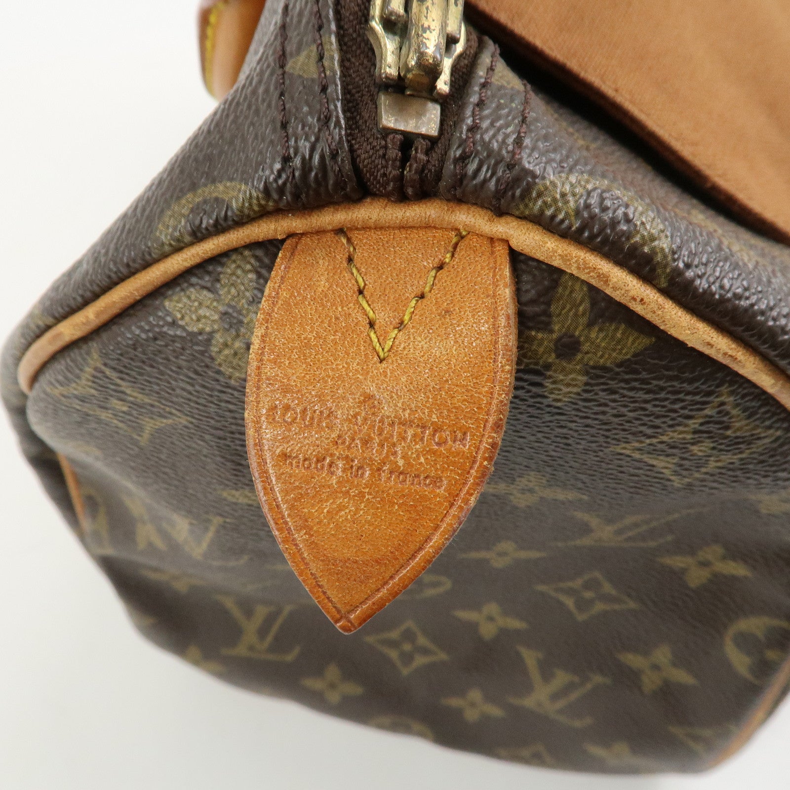 Louis Vuitton Monogram Speedy 30 Boston Bag Hand Bag Brown M41526