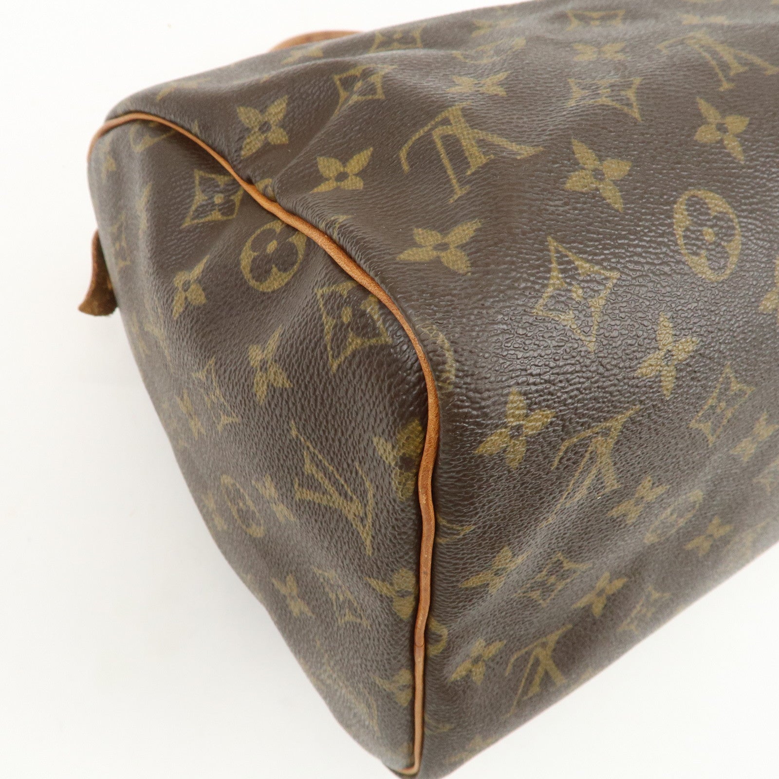 Louis Vuitton Monogram Speedy 30 Boston Bag Hand Bag Brown M41526