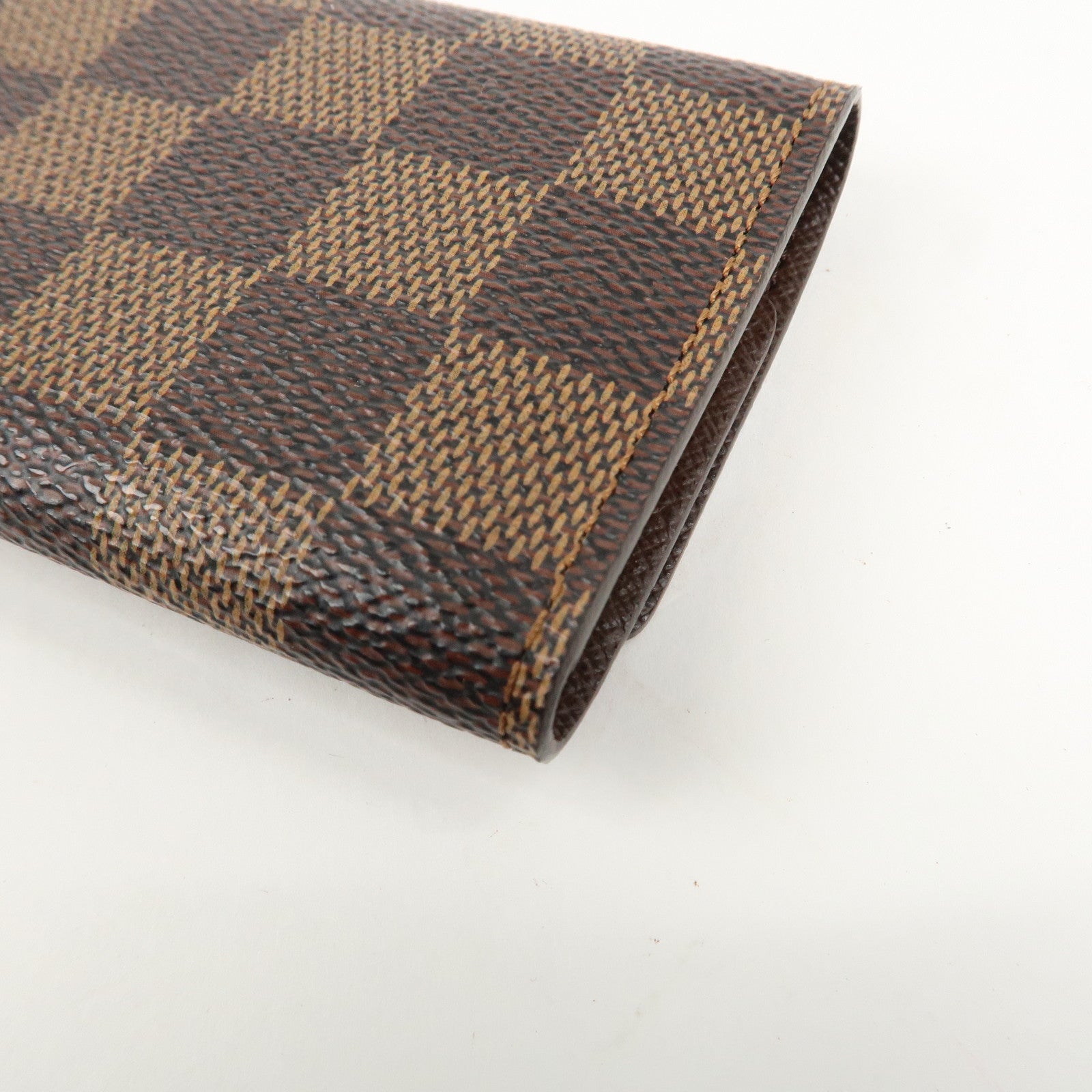 Louis Vuitton Damier Ebene Multicles 6 Key Case Brown N62630 Used