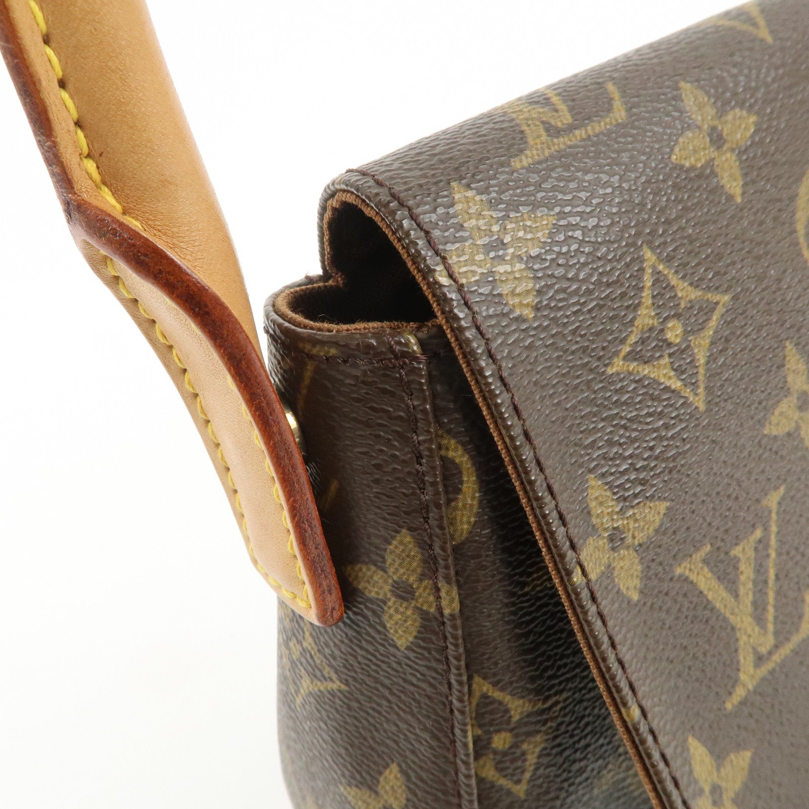 Louis Vuitton Monogram Mini Looping Shoulder Bag Brown M51147