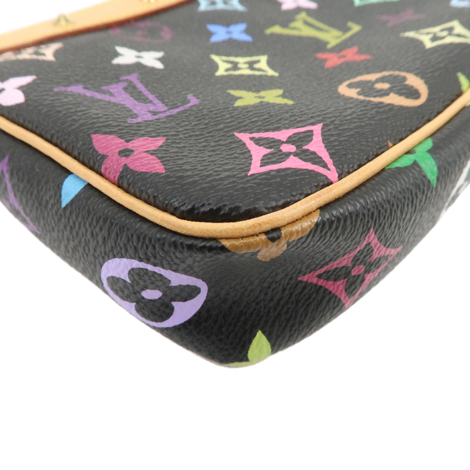 Louis Vuitton Monogram Multicolor Pochette Accessoires Noir M92648