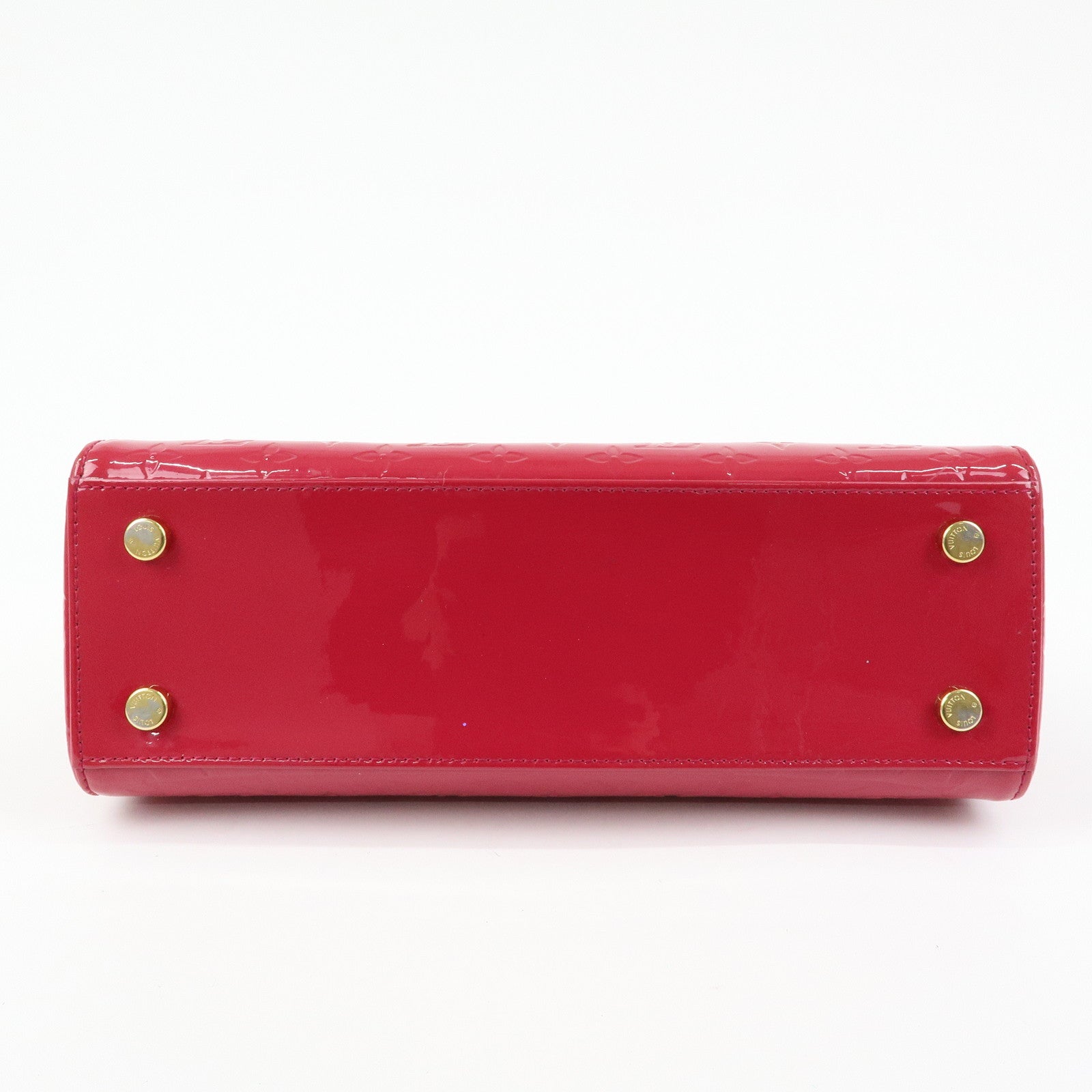 Louis Vuitton Vernis Brea MM 2Way Hand Bag Rose Indien M91798