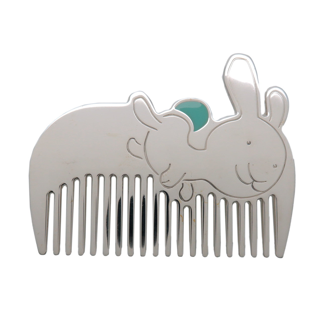 Tiffany & Co Rabbit Baby Comb Silver SV925 Hair Accessory