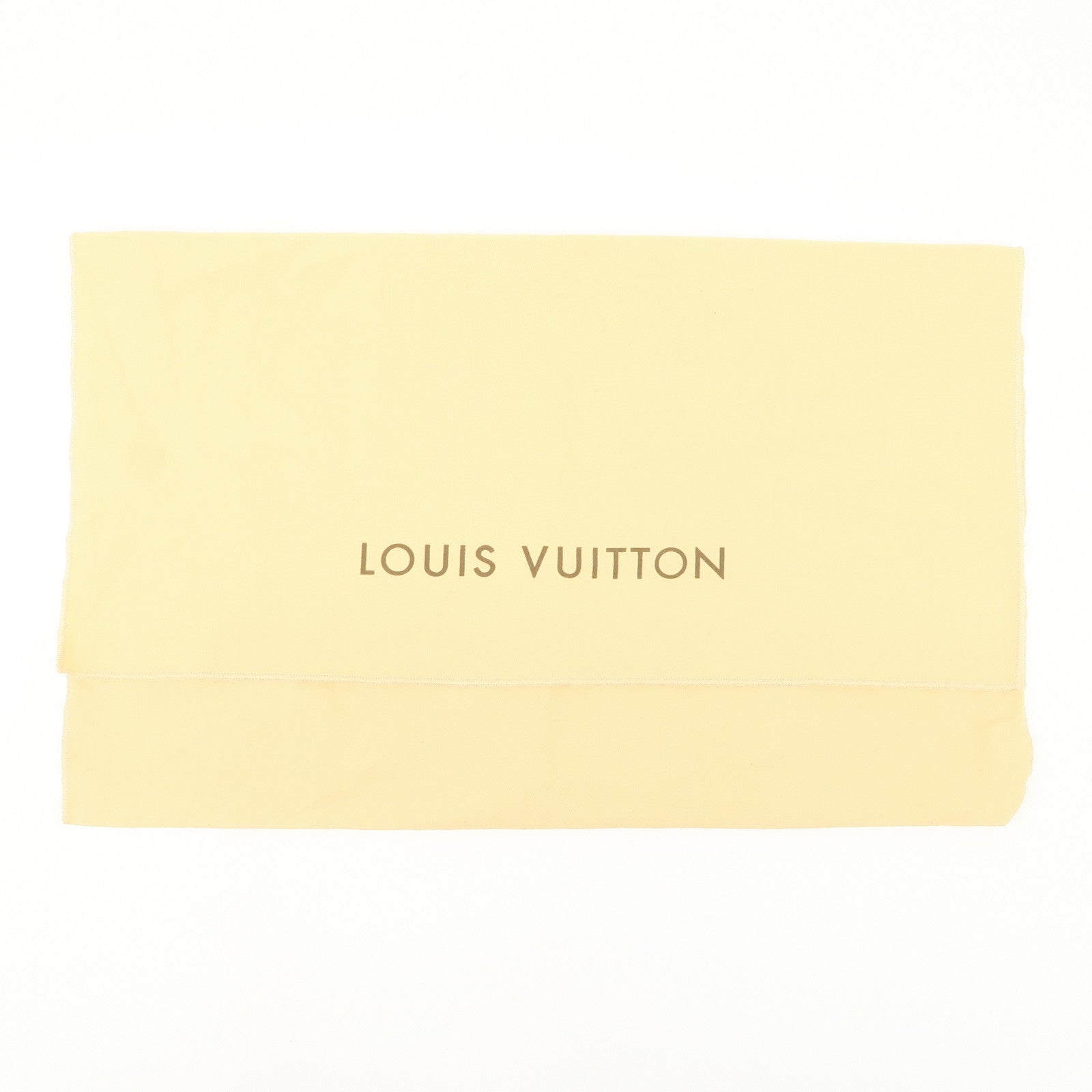 Louis Vuitton Set of 11 Dust Bag Storage Bag Flap Style Beige