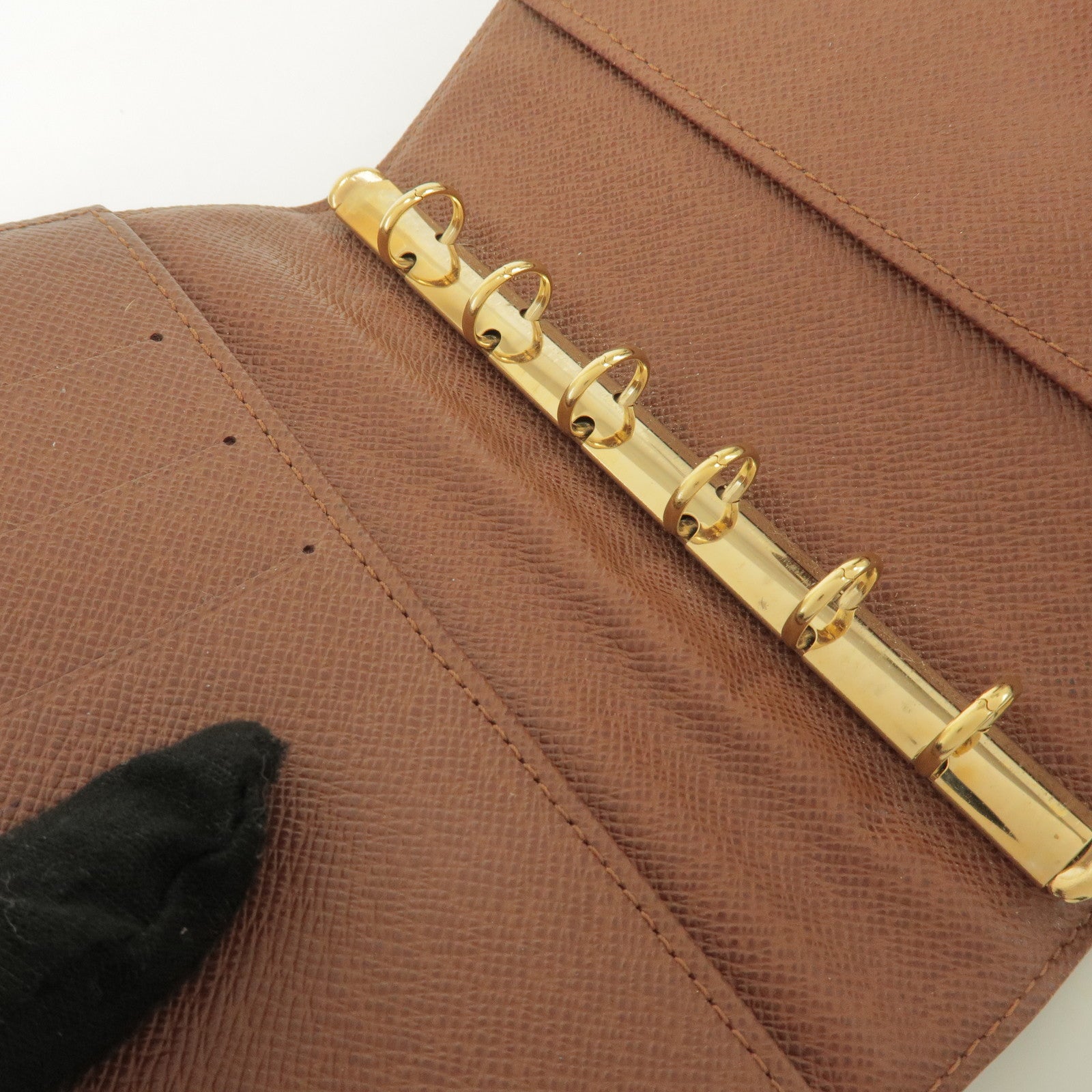 Louis Vuitton Monogram Agenda PM Planner Cover Brown R20005