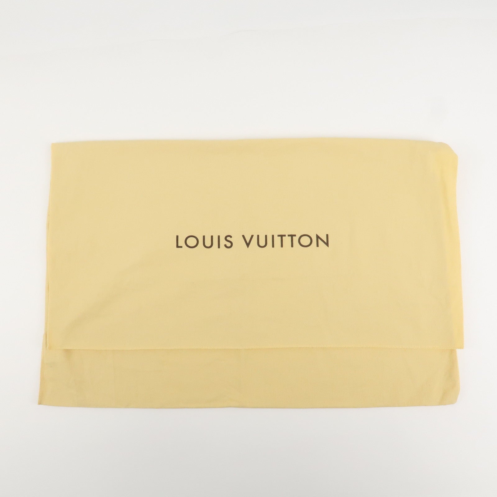Louis Vuitton Set Of 10 Dust Bag Storage Bag Flap Style Beige Used