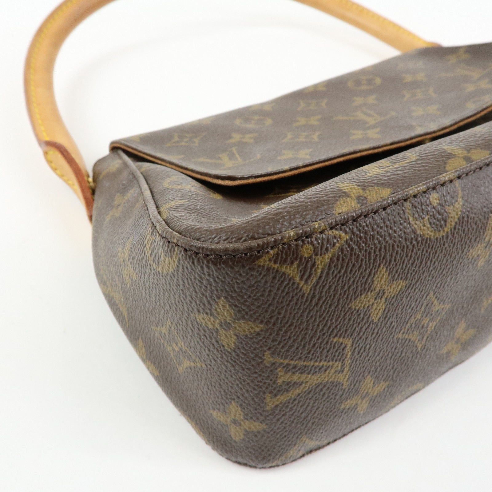 Louis Vuitton Monogram Mini Looping Shoulder Bag Brown M51147