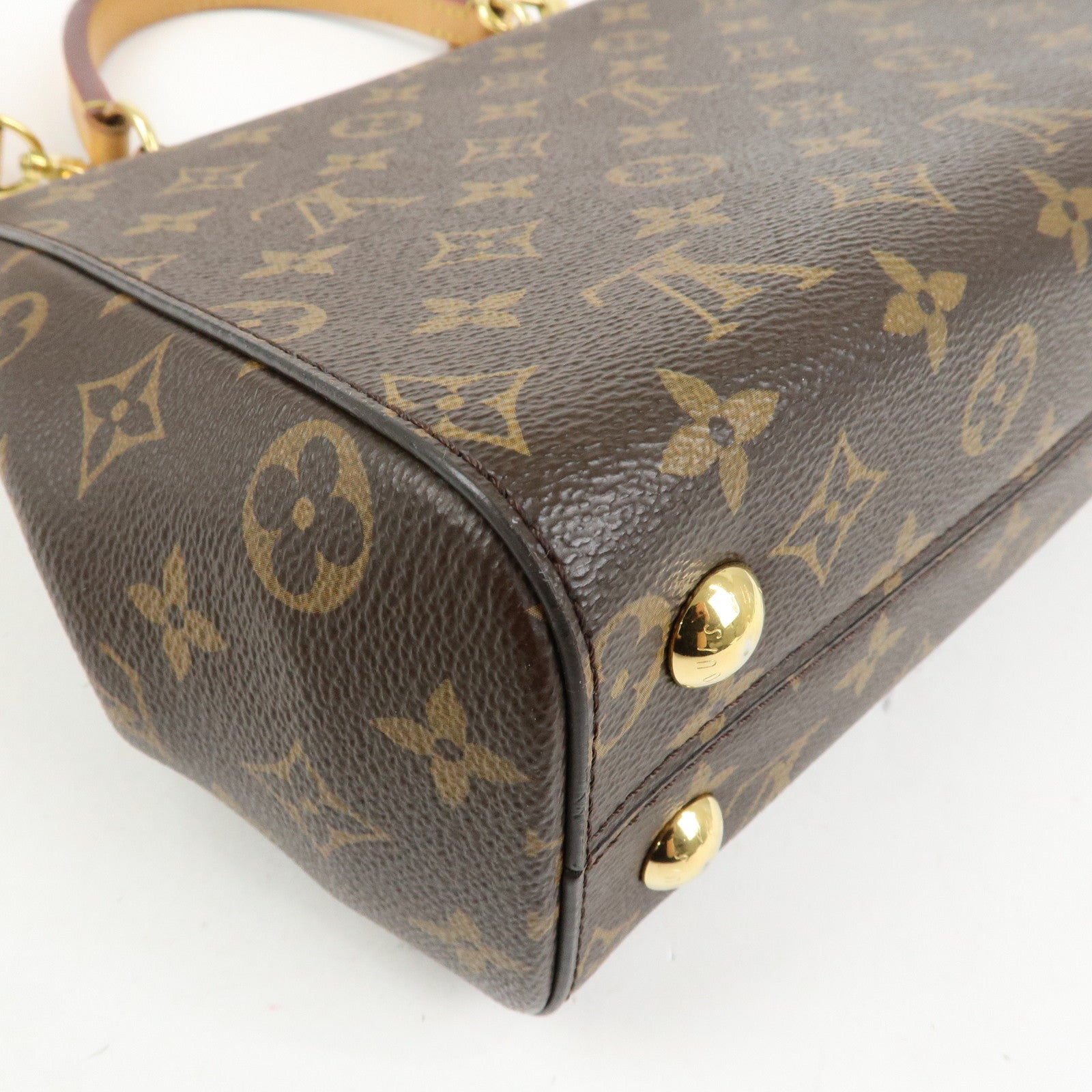 Louis Vuitton Monogram Cluny BB 2Way Shoulder Bag Vieux Rose M44267