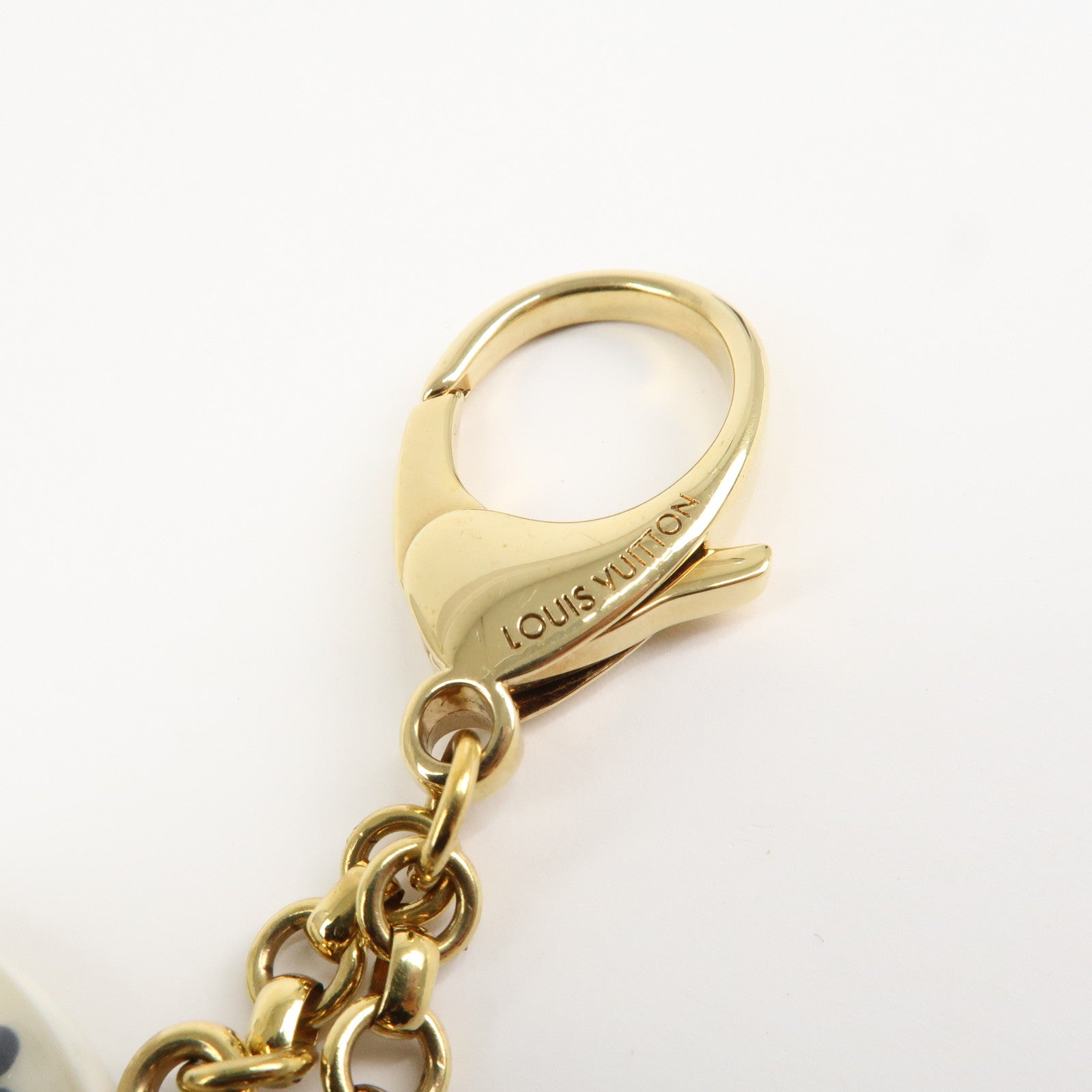 Louis Vuitton Monogram Porte Cles Marine Anchor Swim Ring Charm M66141 Used