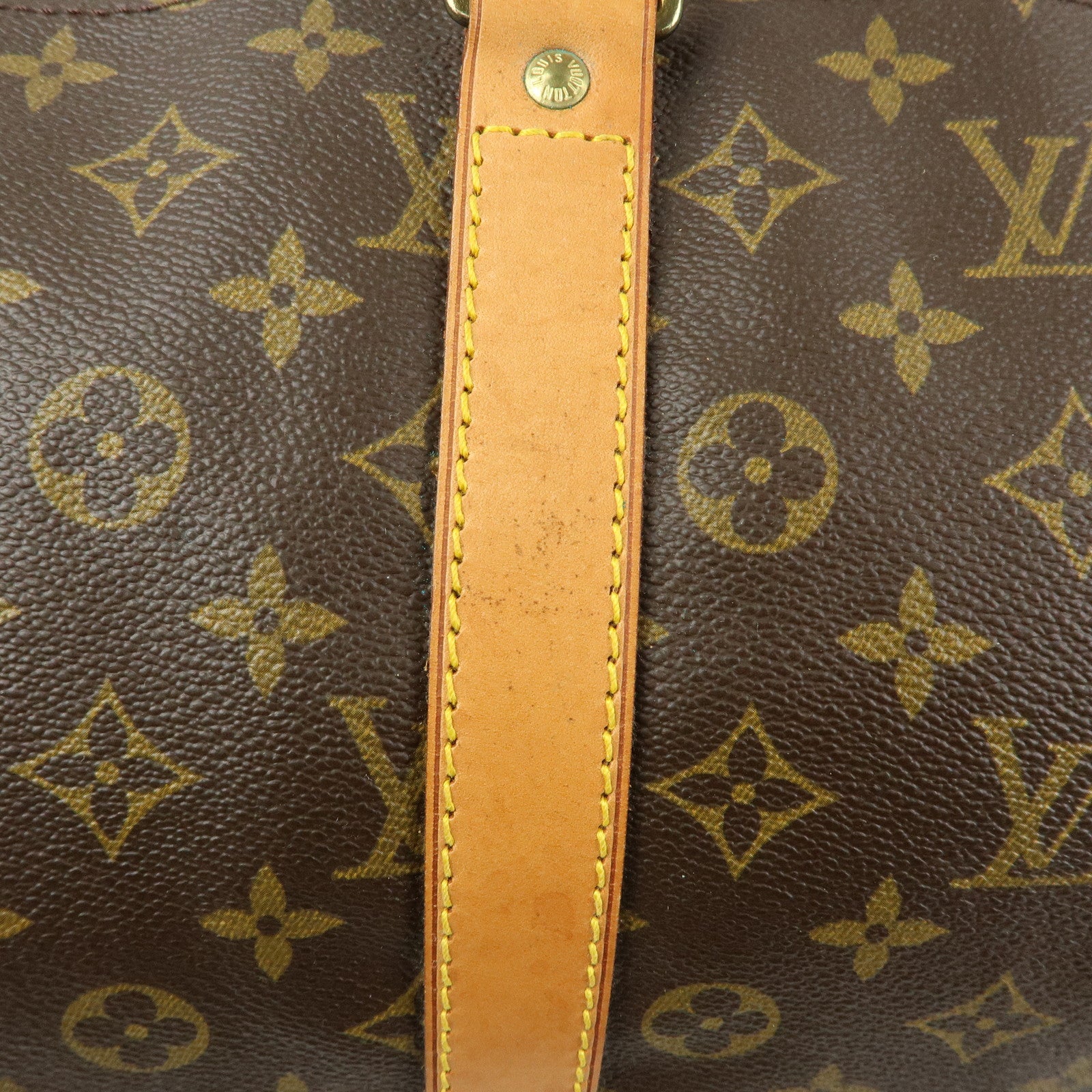 Louis Vuitton Monogram Keep All Bandouliere 55 Boston Bag M41414