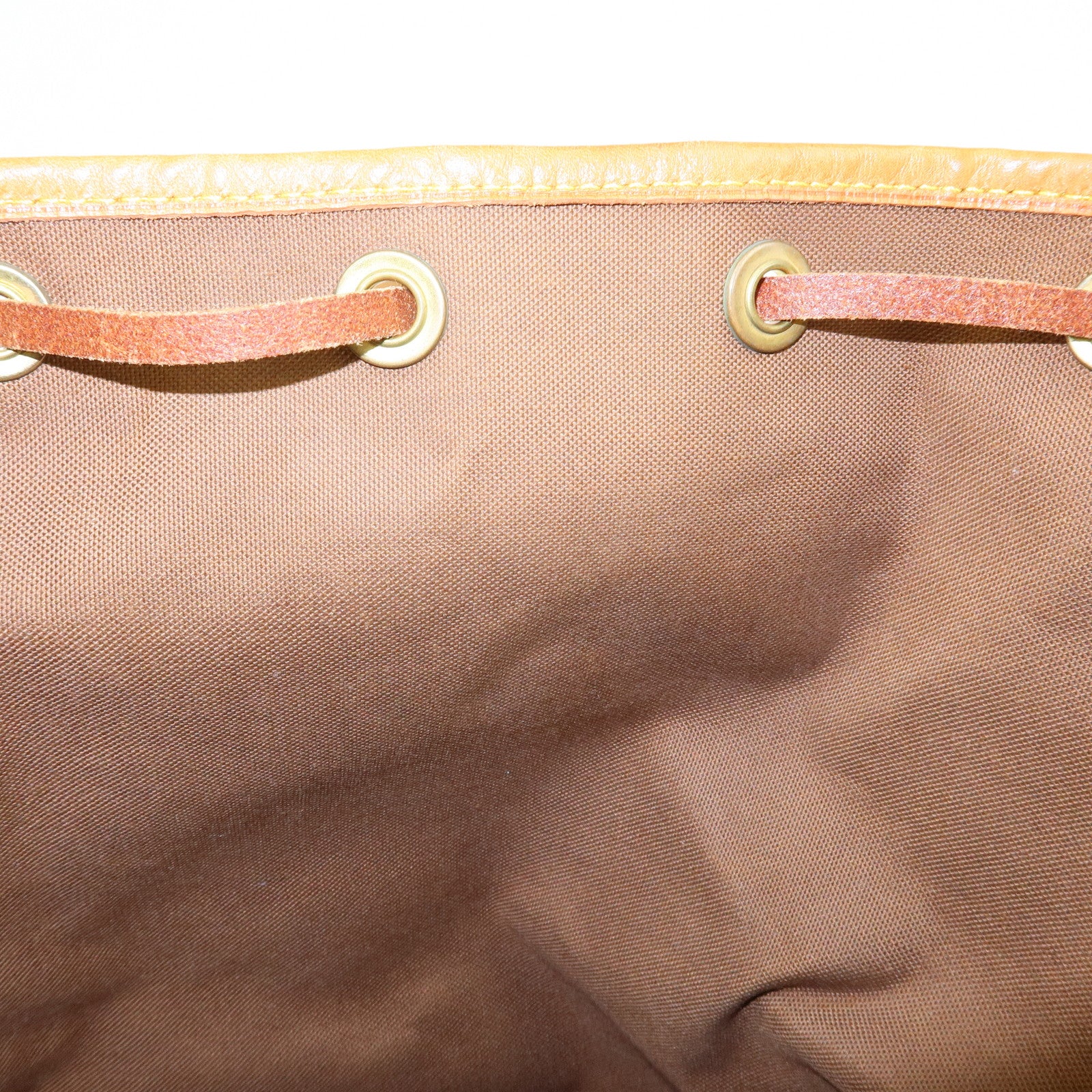 Louis Vuitton Monogram Petit Noe Shoulder Bag Brown M42226