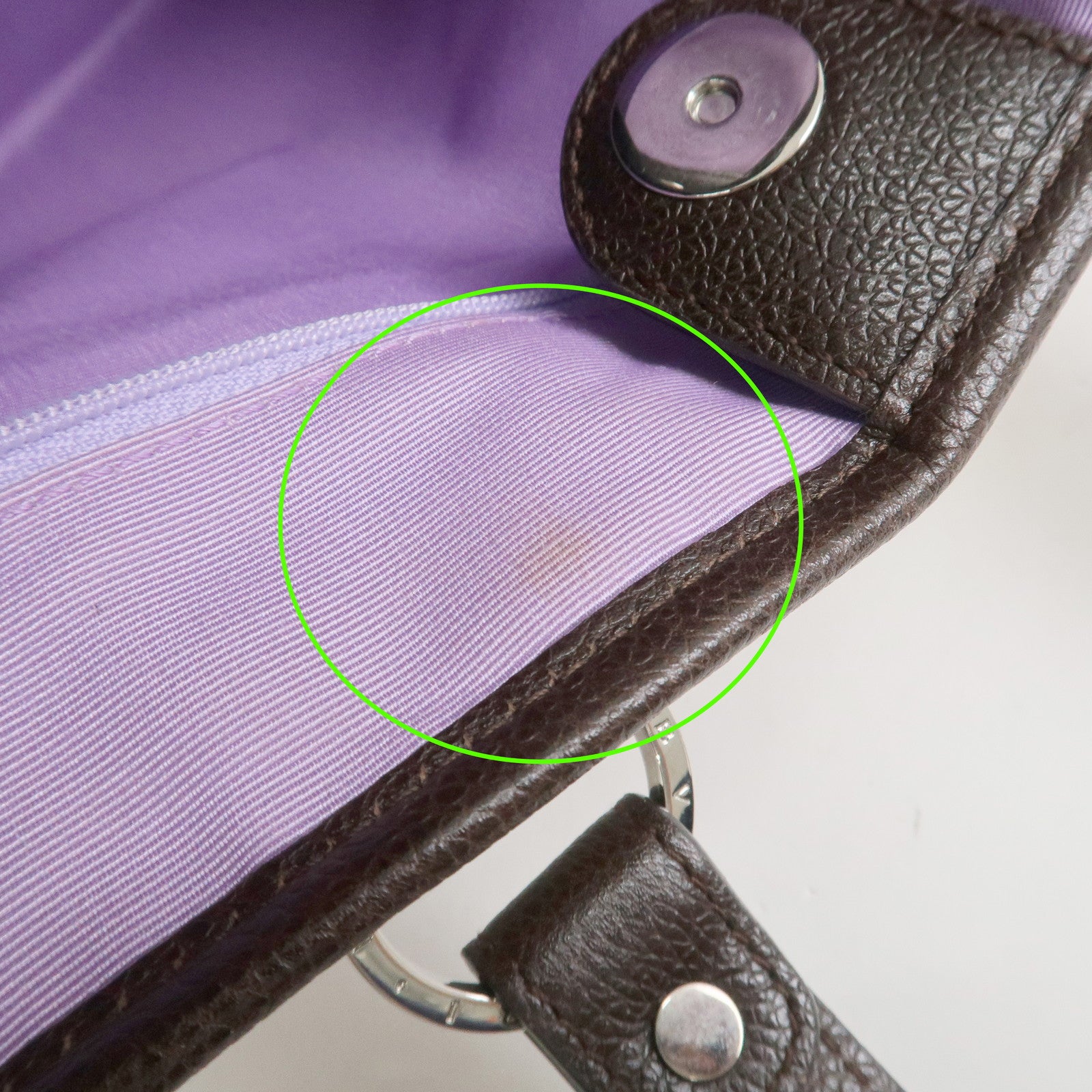 BVLGARI Logo Mania Canvas Leather Tote Bag Hand Bag Beige Brown