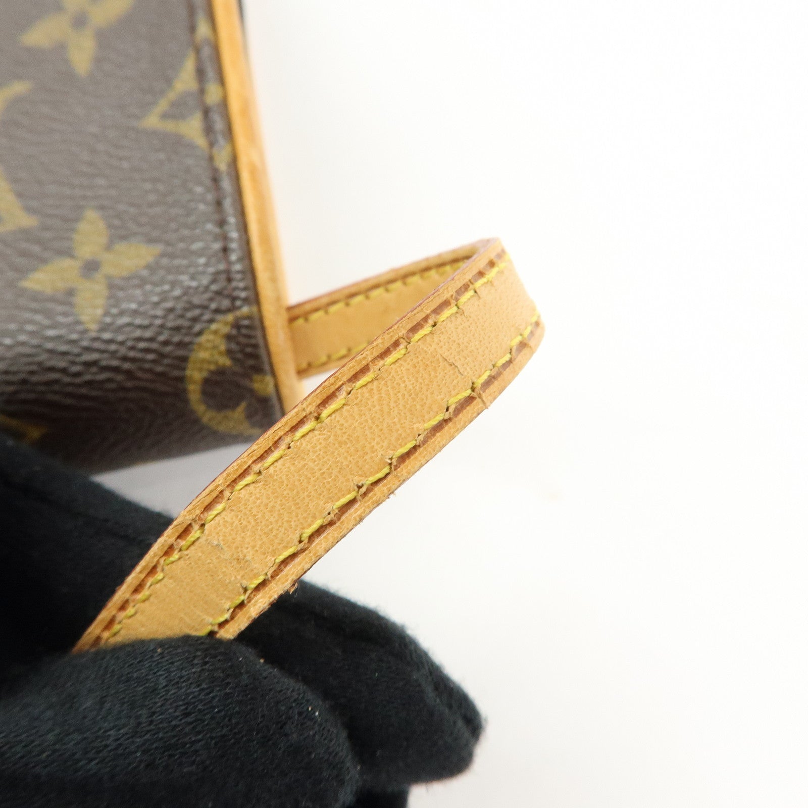 Louis Vuitton Monogram Pochette Twin GM 2Way Bag Brown M51852