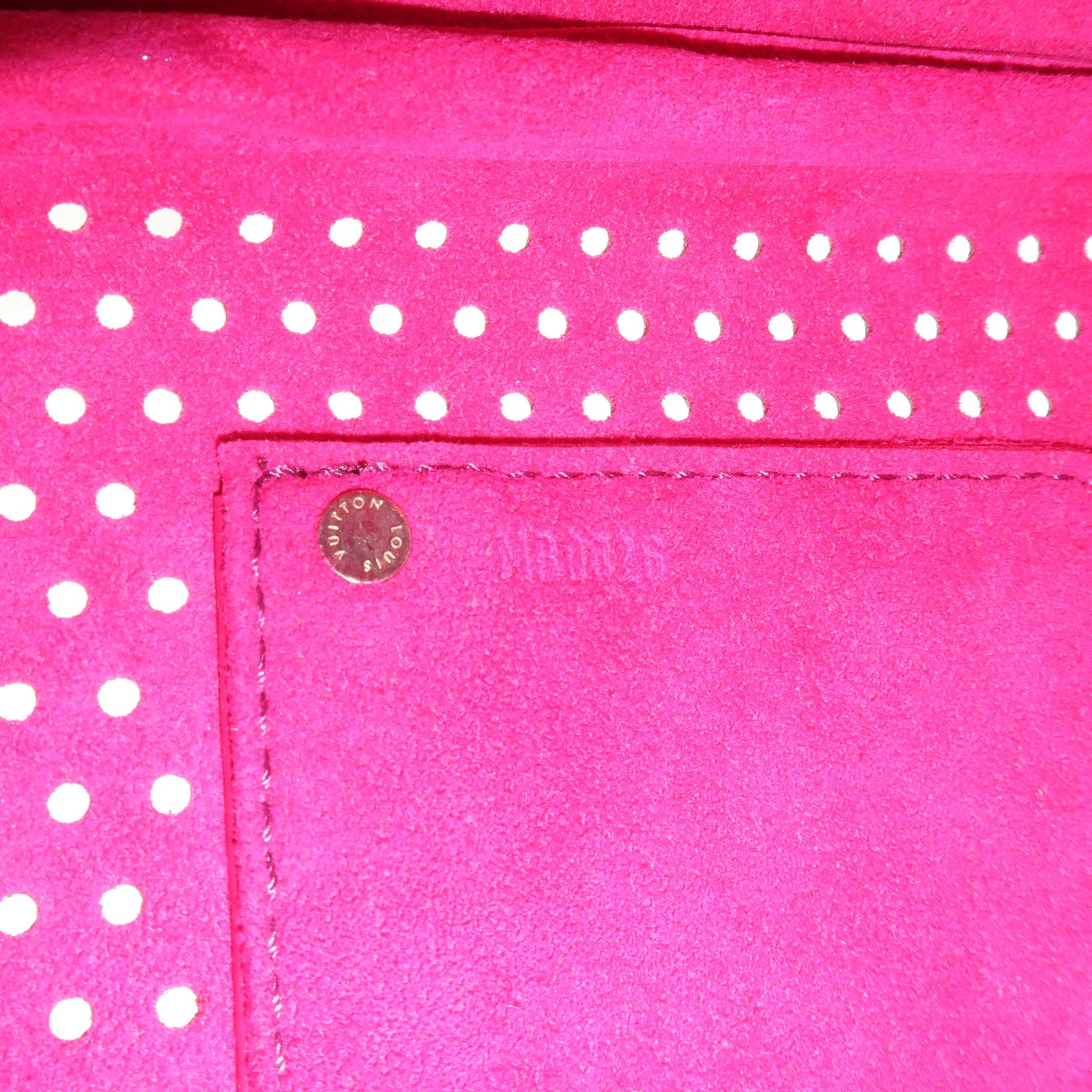 Louis Vuitton Monogram Perforated Speedy 30 Boston Bag M95180