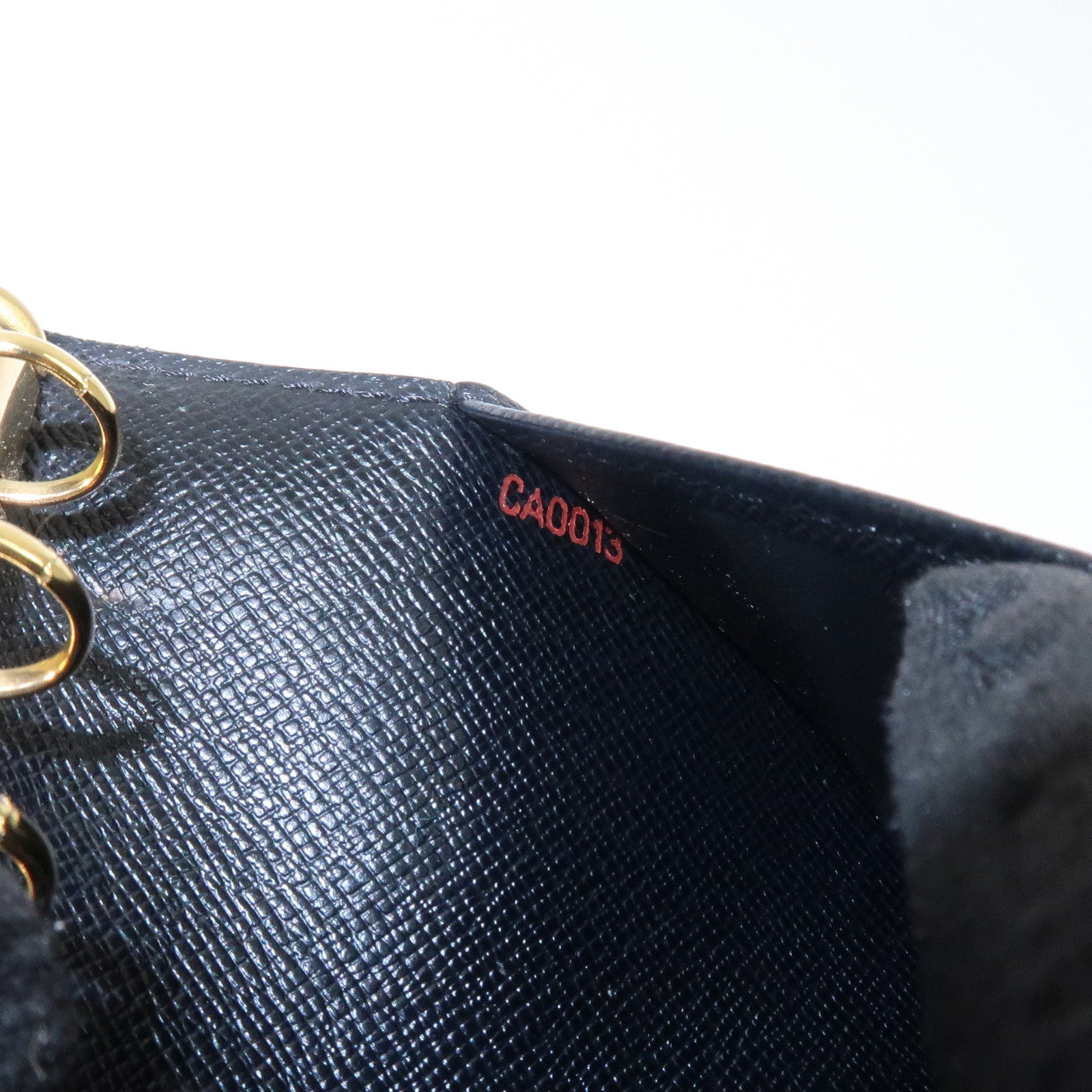 Louis Vuitton Epi Agenda PM Planner Cover Noir R20052