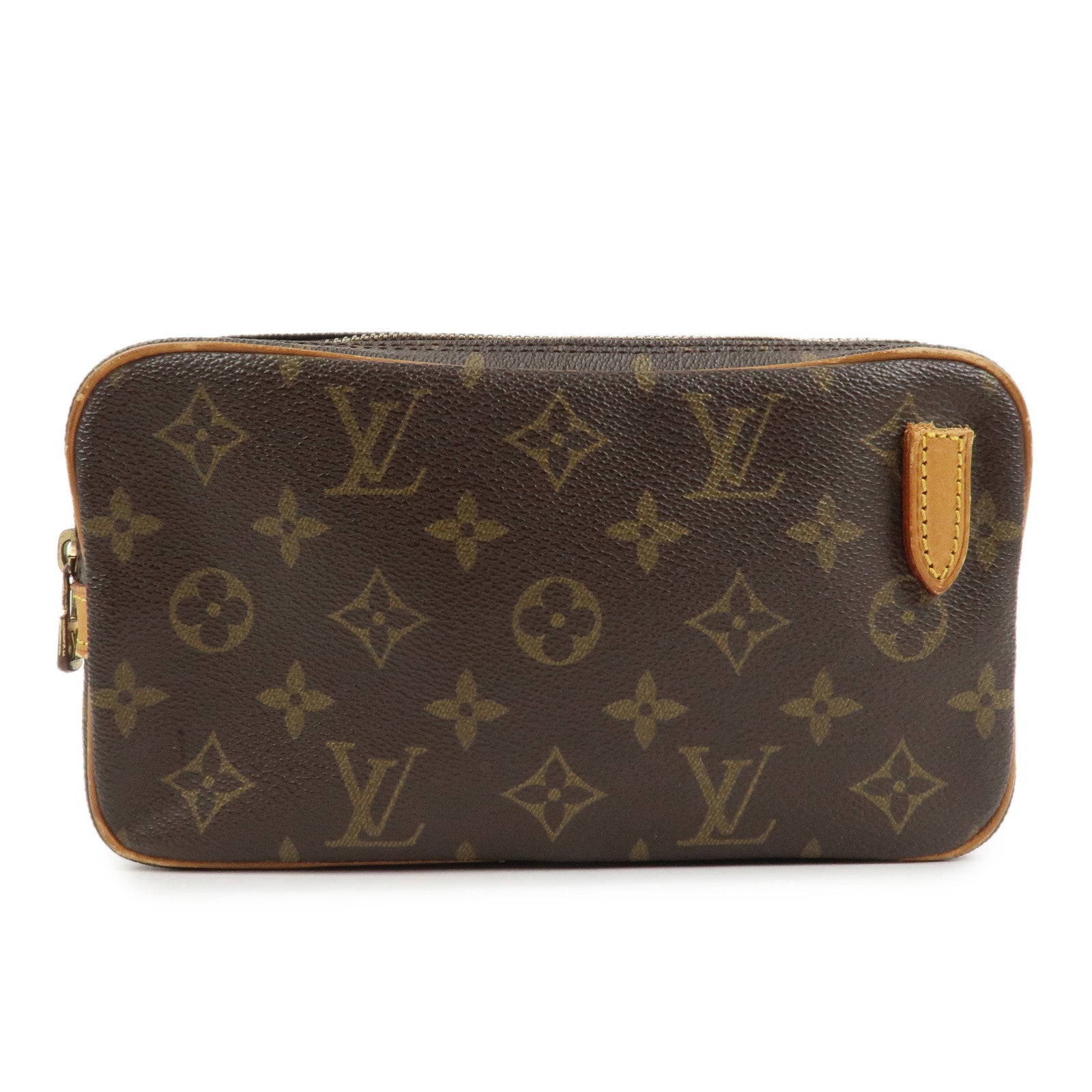 Louis Vuitton Monogram Pochette Marly Bandouliere Bag Brown M51828