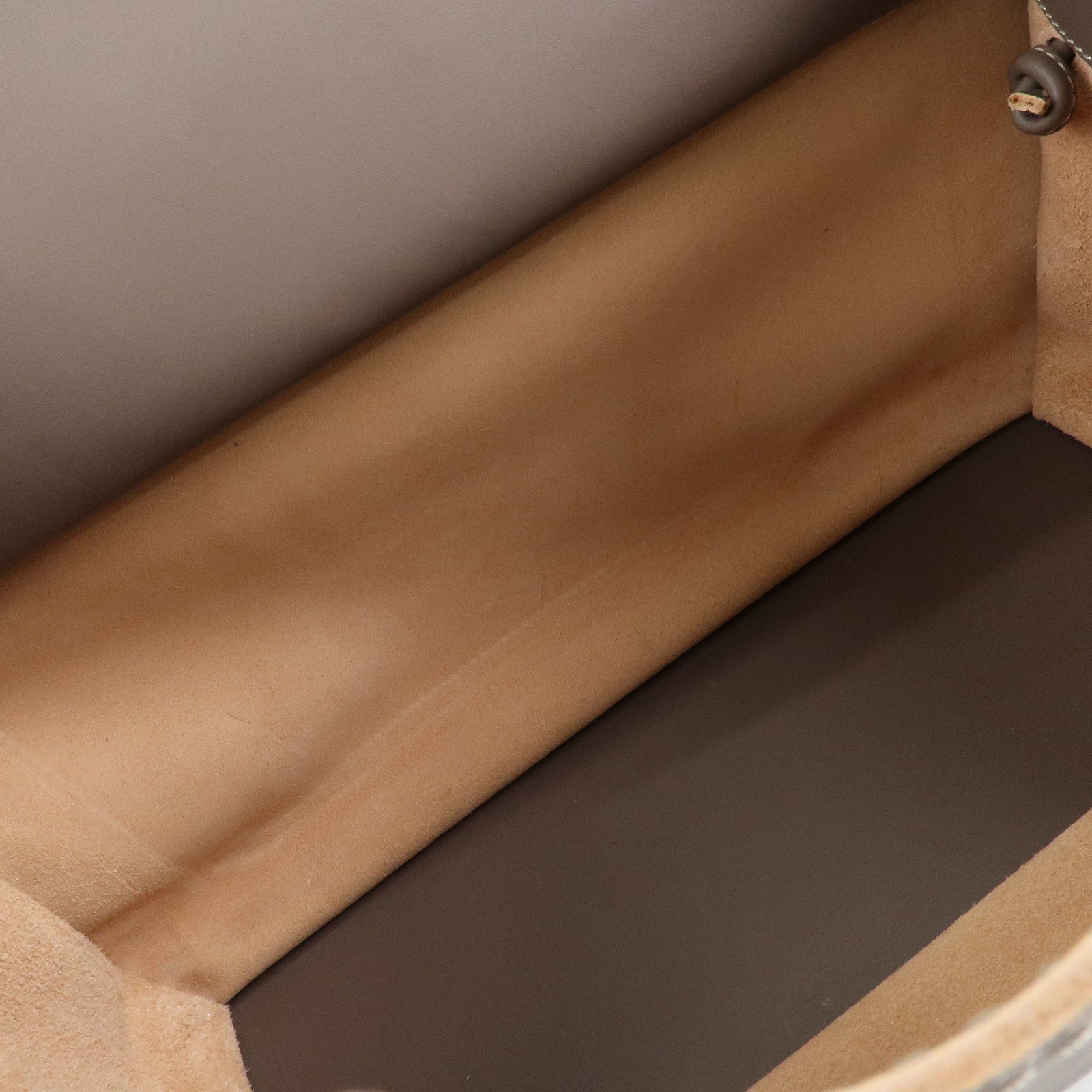 LOEWE Anagram Logo Leather Shopper Tote Bag Shoulder bag Brown