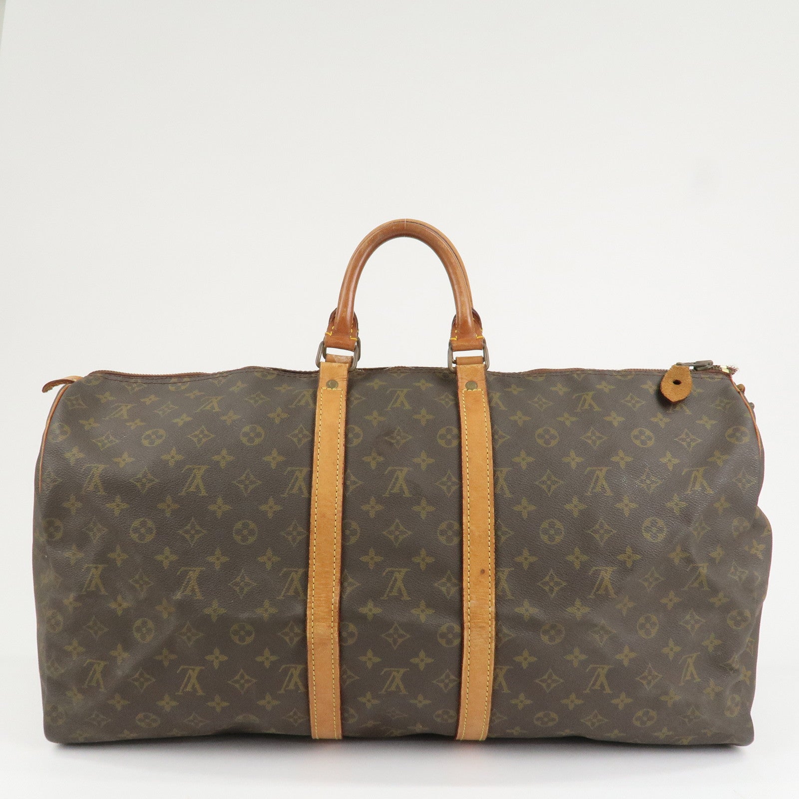 Louis Vuitton Monogram Keep All 55 Boston Bag Travel Bag M41424 Used