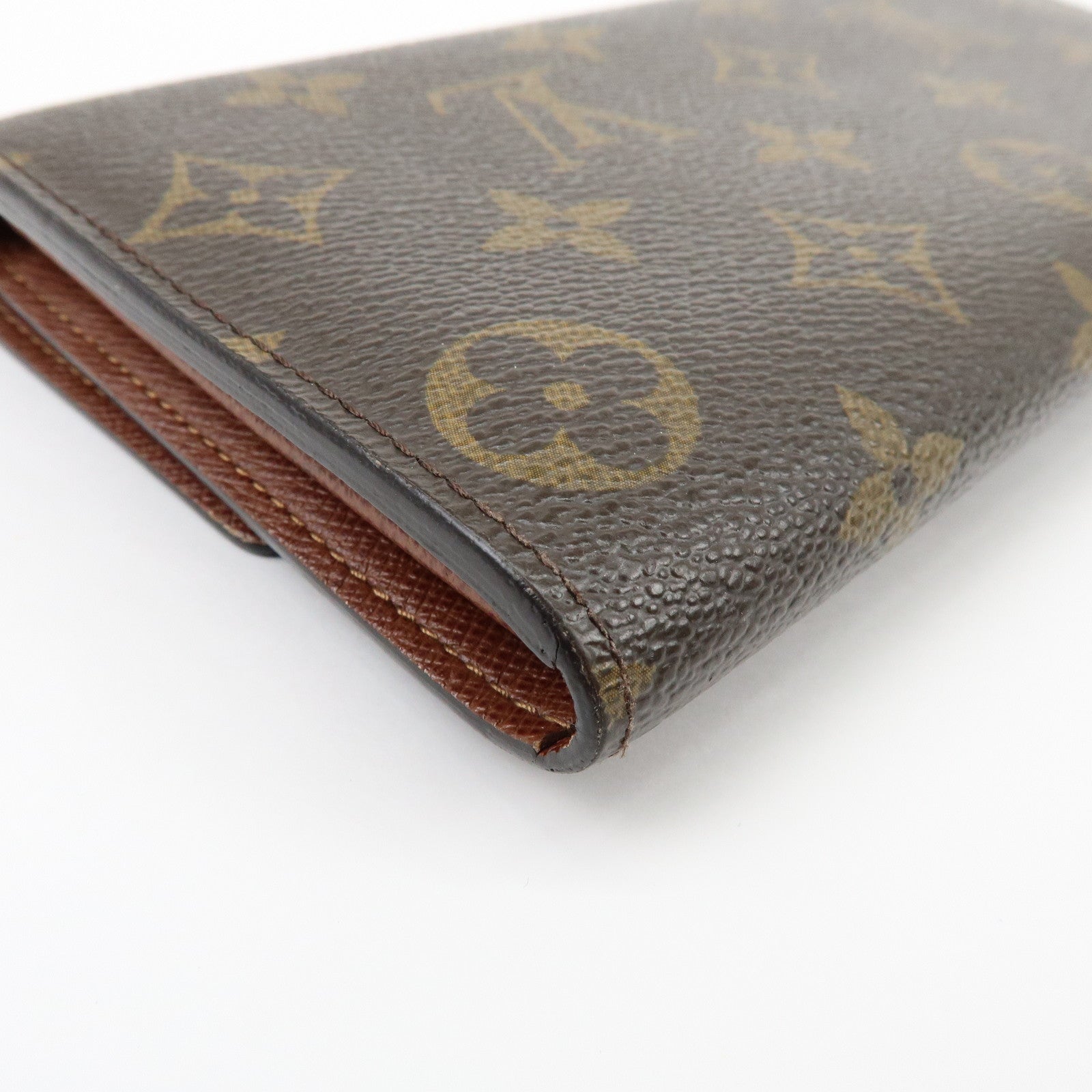 Louis Vuitton Monogram Portefeuille Sarah Long Wallet Brown M61734