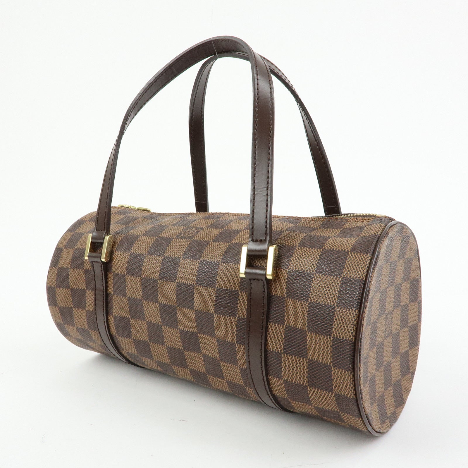 Louis Vuitton Damier Ebene Papillon 26 Hand Bag Brown N51304