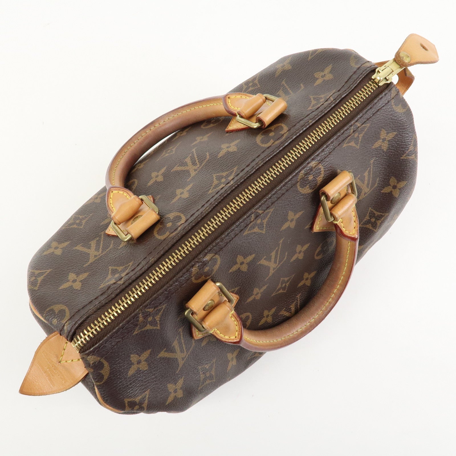 Louis Vuitton Monogram Speedy 25 Hand Bag Boston Bag M41109