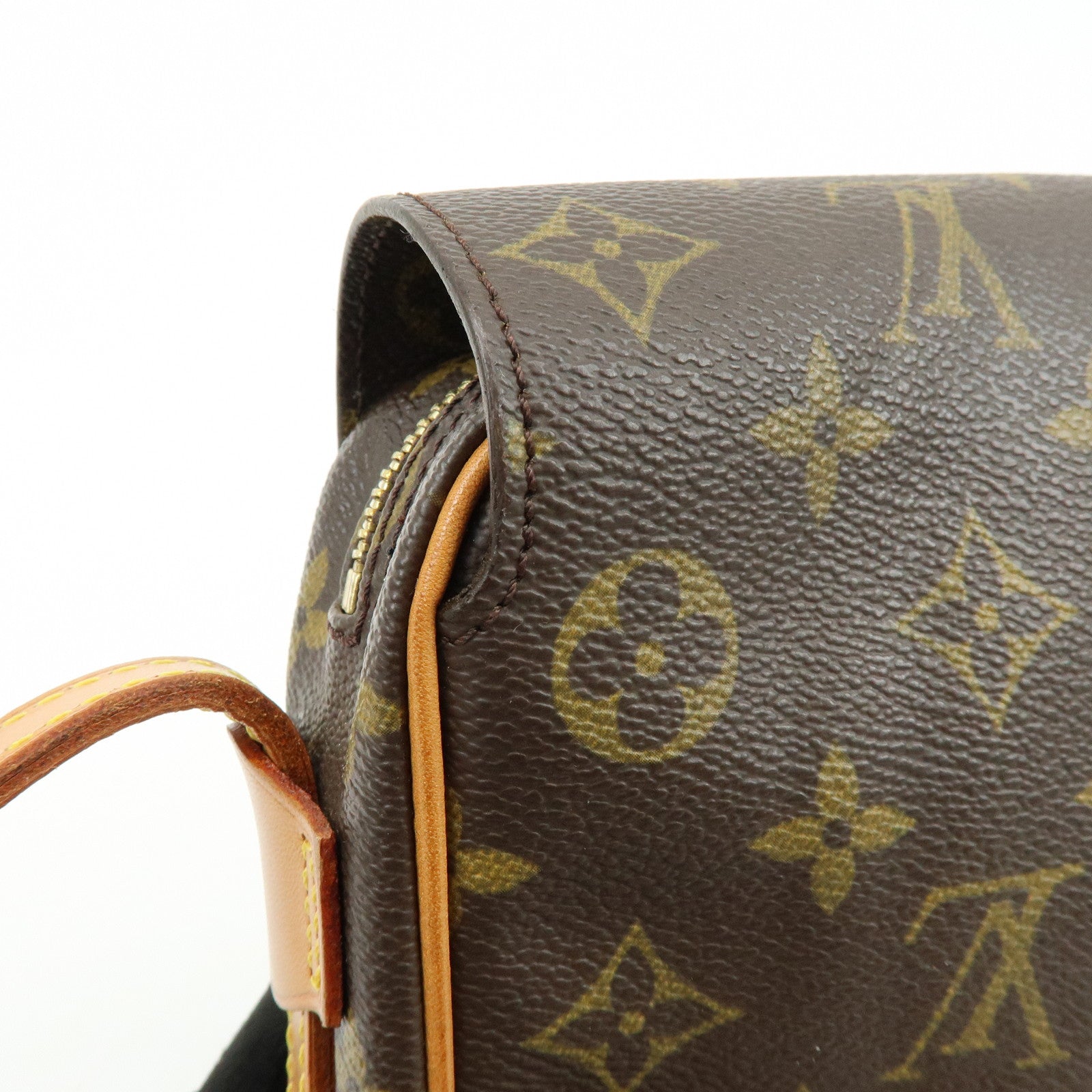 Louis Vuitton Monogram Saint Germain 28 Shoulder Bag Brown M51207