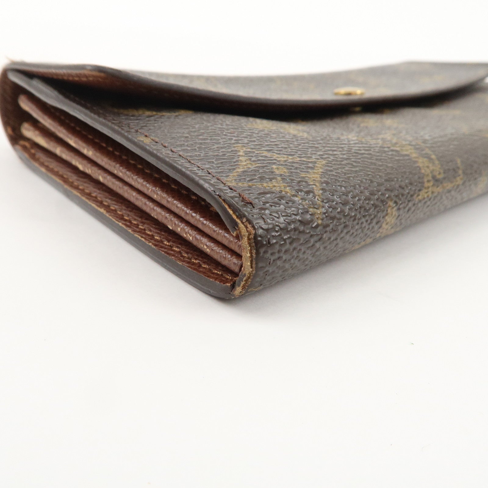 Louis Vuitton Set of 3 Monogram Long Wallet M60017 M61200 M61726 Used