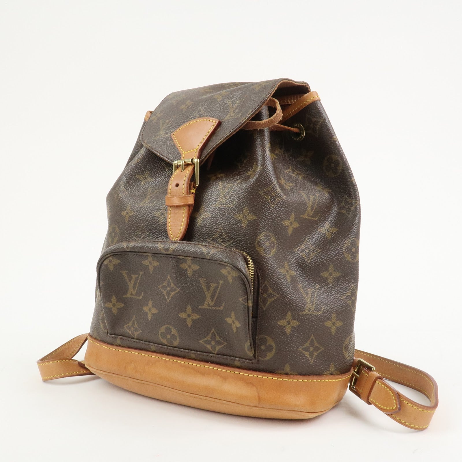 Louis Vuitton Monogram Montsouris MM Backpack Brown M51136