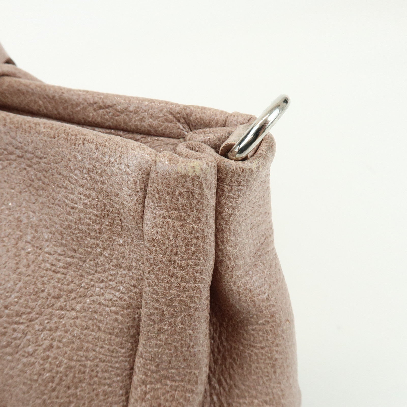 PRADA 2Way Bag Hand Bag Shoulder Bag Pink Beige BN1602