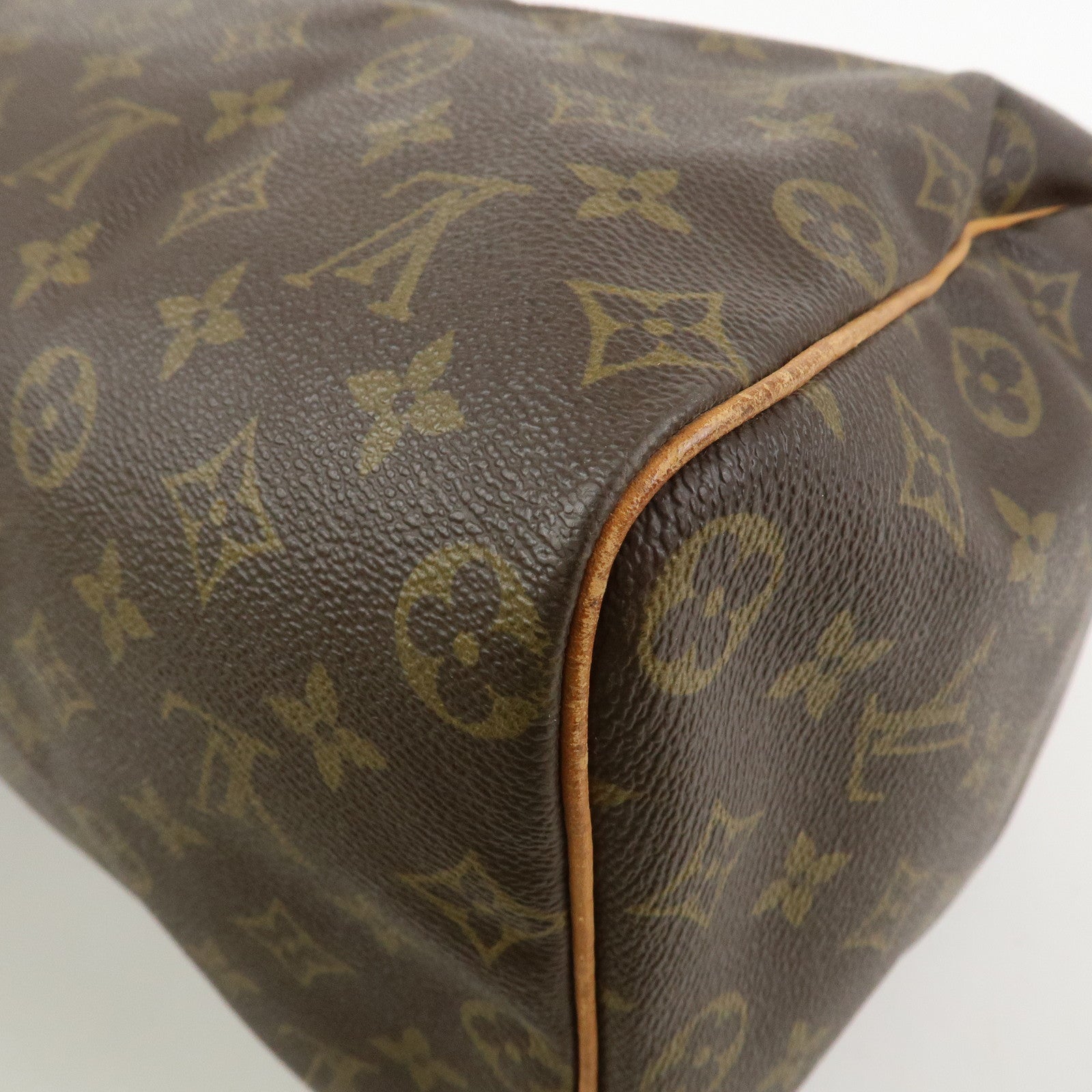 Louis Vuitton Monogram Speedy 40 Hand Bag Boston Bag Brown M41522