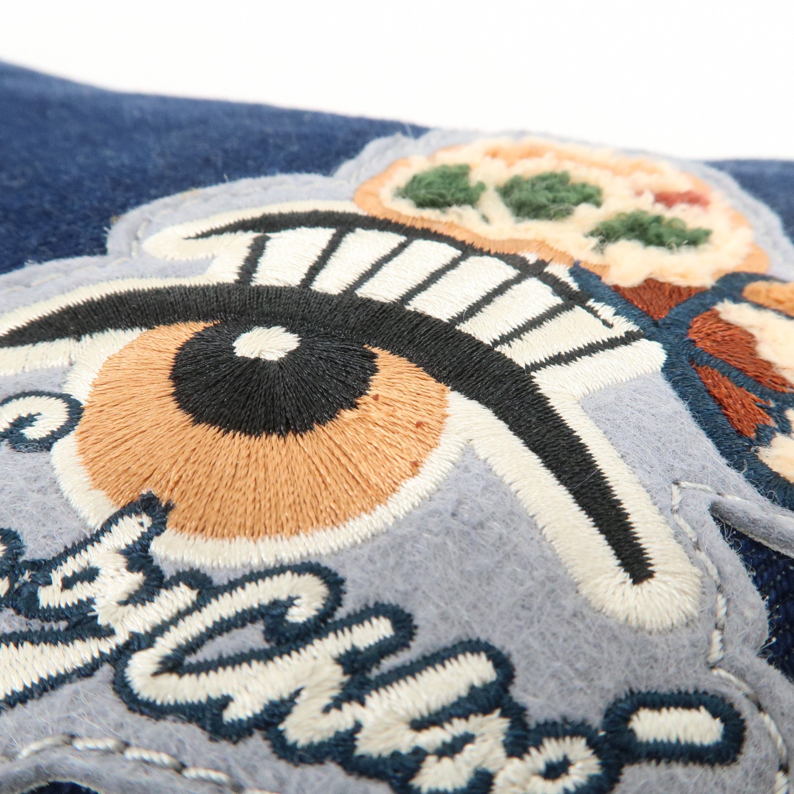 Chloe See By Chloe Patch Denim Clutch Bag Pouch Bag Blue