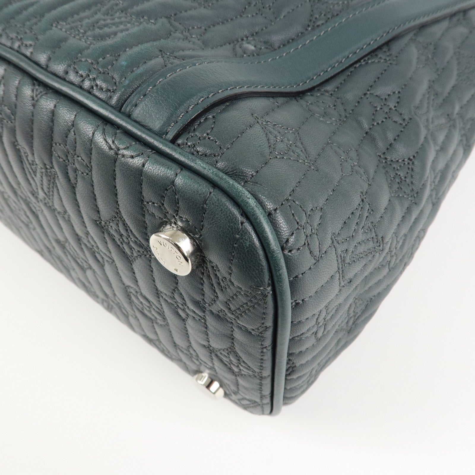 Louis Vuitton Monogram Antia Ixia MM Hand Bag Shoulder Bag Used