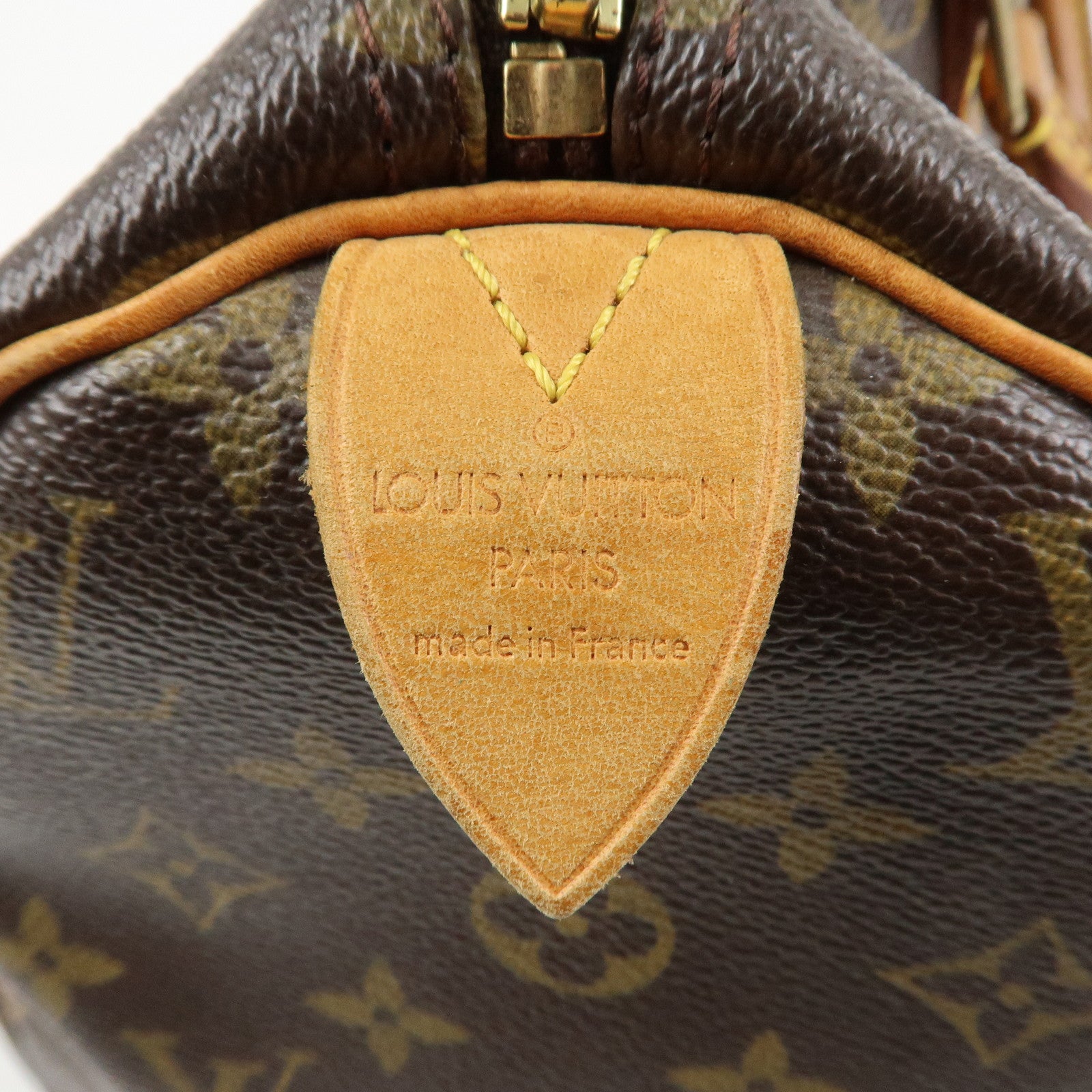 Louis Vuitton Monogram Speedy 30 Boston Bag Hand Bag Brown M41526