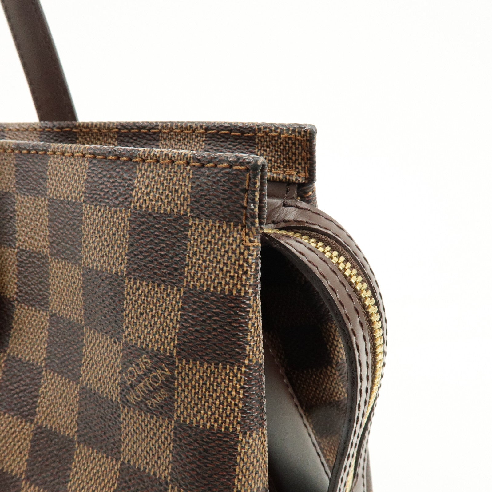 Louis Vuitton Damier Ebene Chelsea Canvas Shoulder Bag N51119