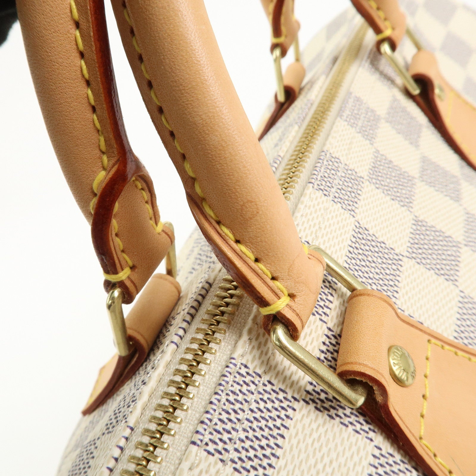 Louis Vuitton Damier Azur Speedy 30 Boston Bag Hand Bag N41533