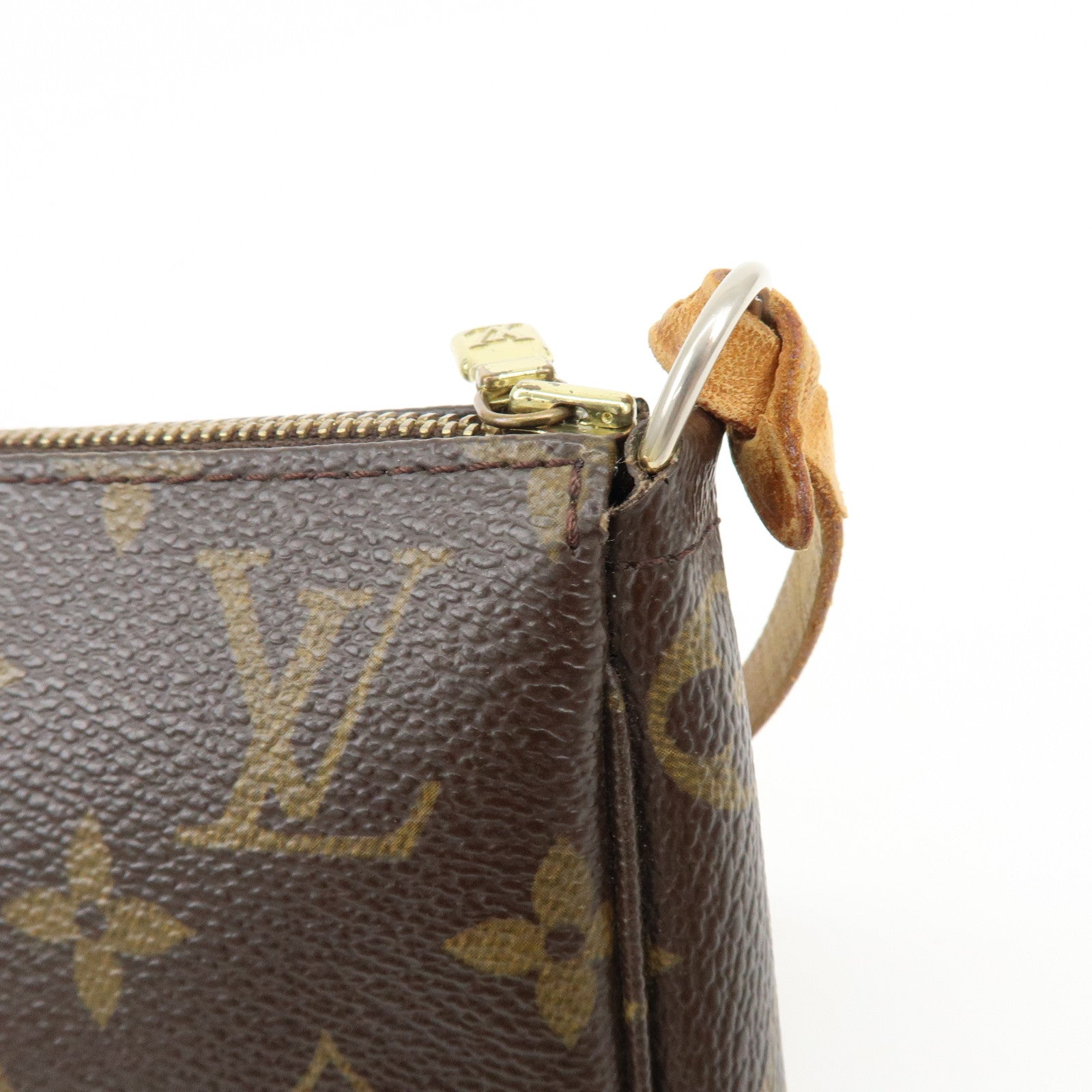 Louis Vuitton Monogram Pochette Accessoires Pouch Hand Bag M51980