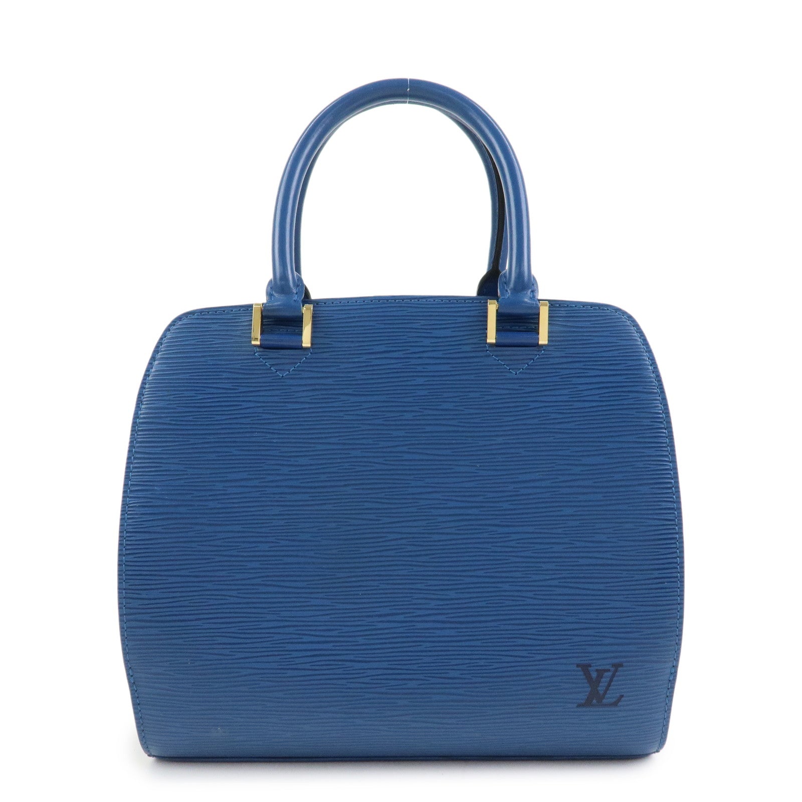 Louis Vuitton Epi Pont Neuf Hand Bag Toledo Blue M52055