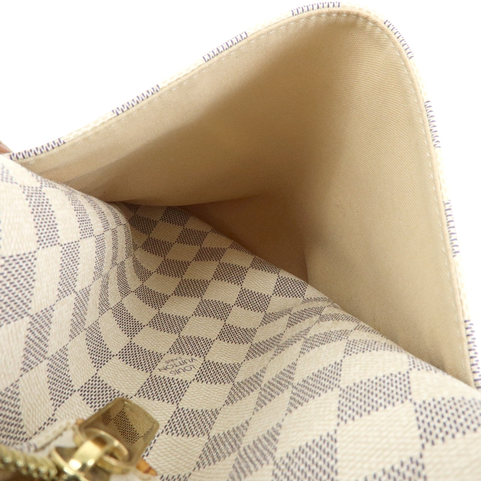Louis Vuitton Damier Azur Totally MM Tote Bag Shoulder Bag N51262
