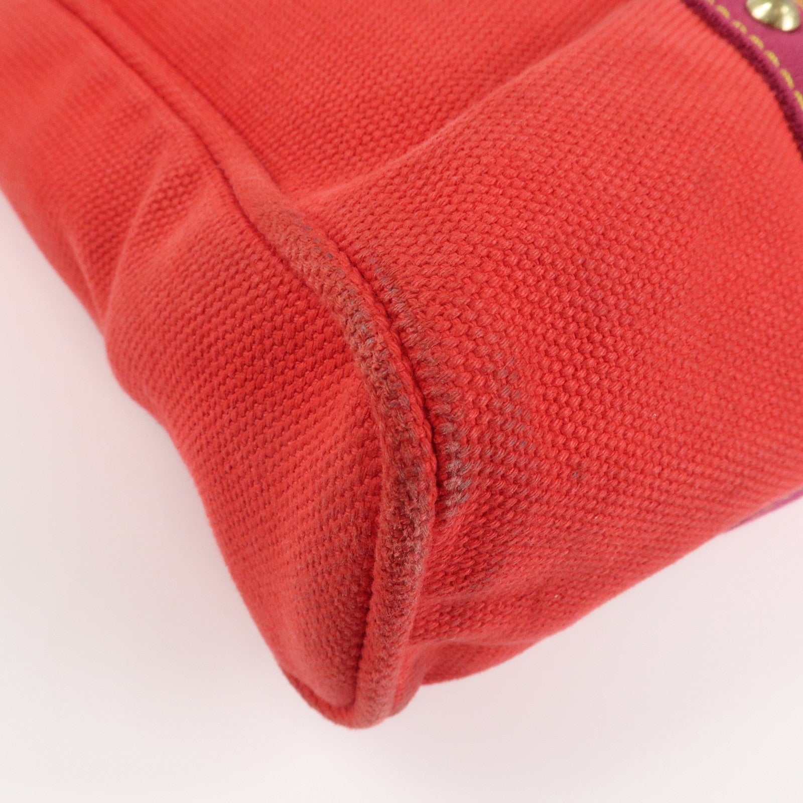 Louis Vuitton Antigua Cabas GM Canvas Shoulder Bag Rouge M40031 Used