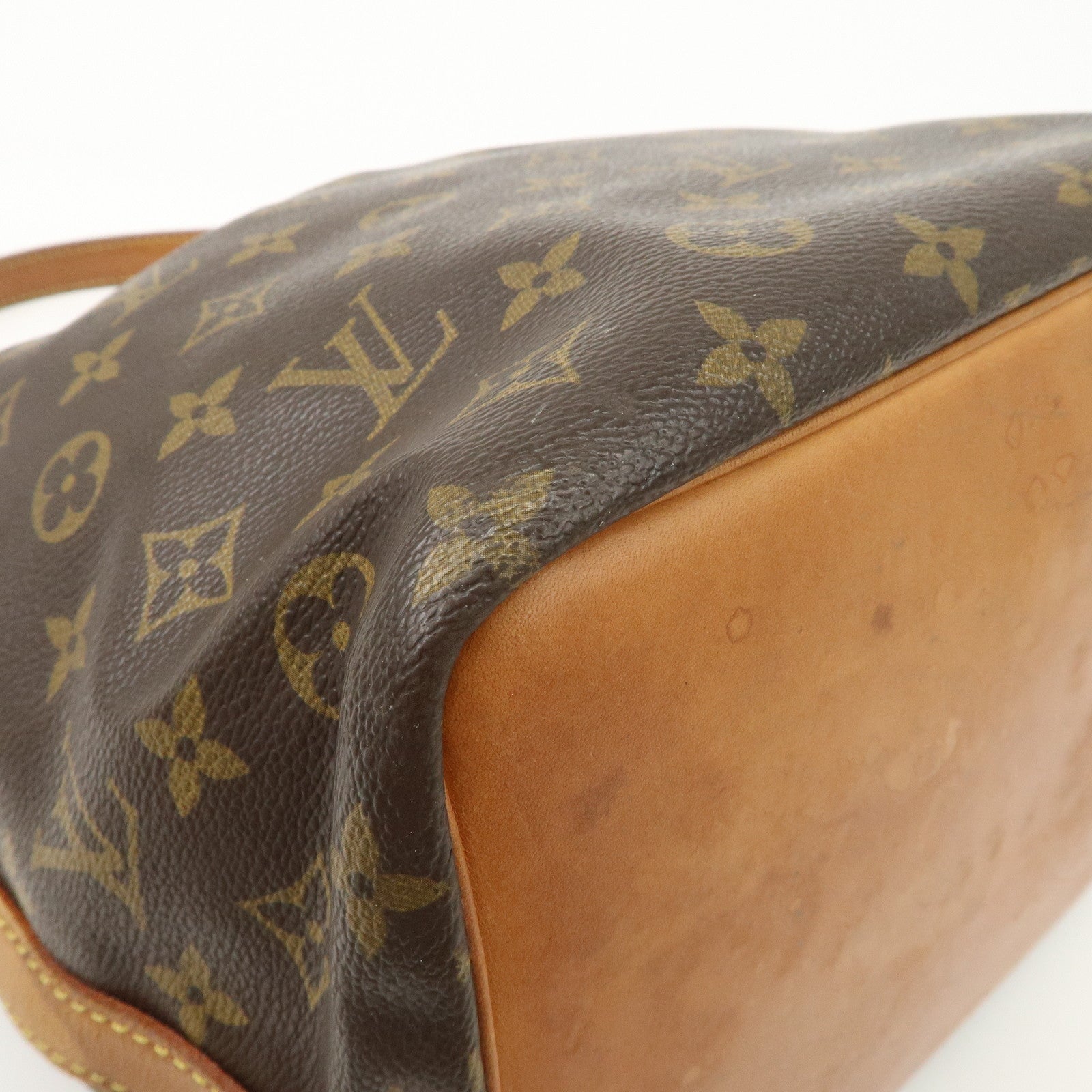 Louis Vuitton Monogram Petit Noe Shoulder Bag Brown M42226 Used