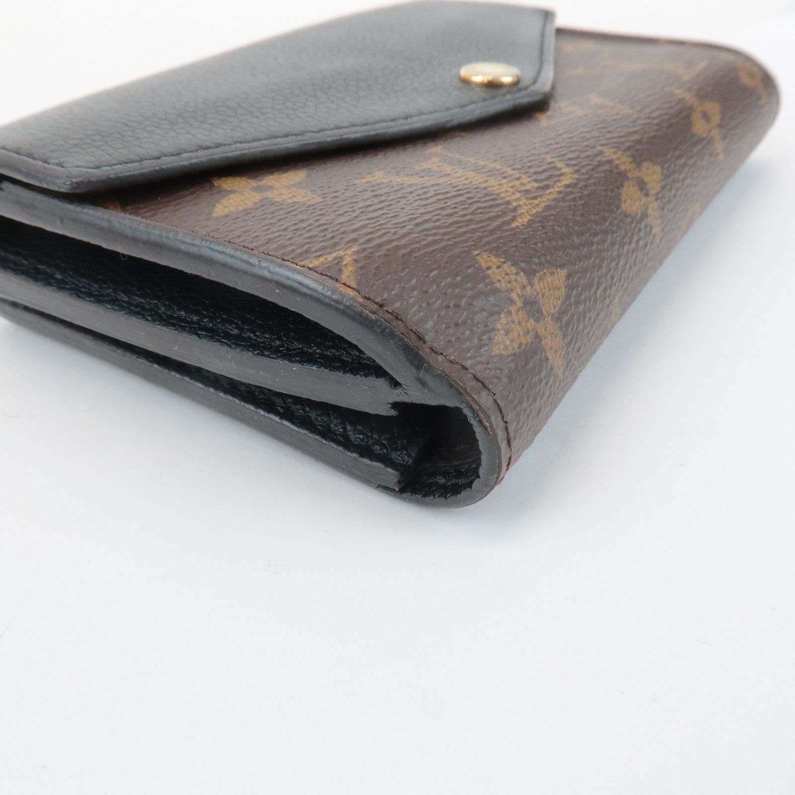 Louis Vuitton Monogram Portefeuille Palace Compact Wallet M60990 Used