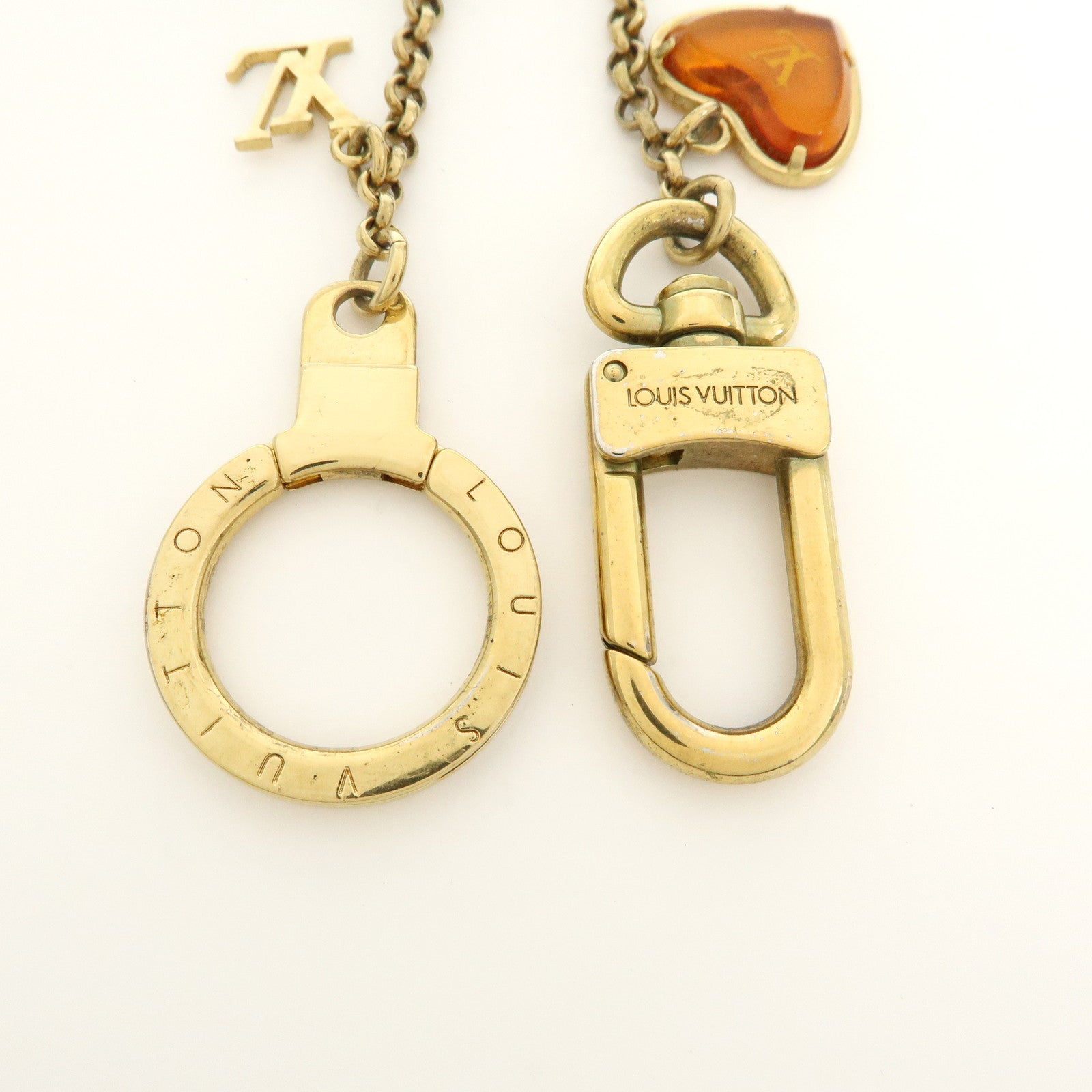 Louis Vuitton Bijou Sac Chaine Bee Fleur Bag Charm Gold M66911