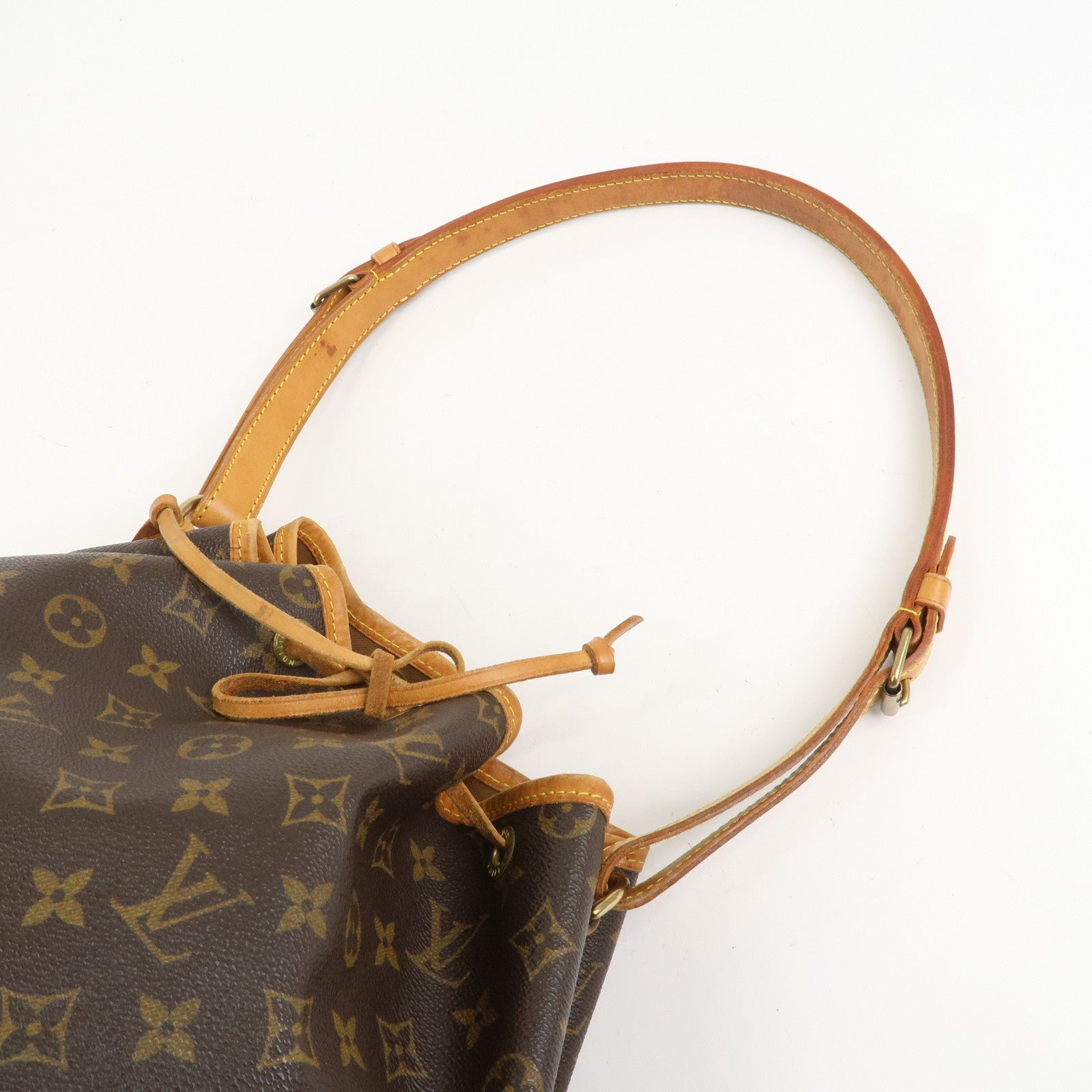 Louis Vuitton Monogram Noe Shoulder Bag Hand Bag Brown M42224