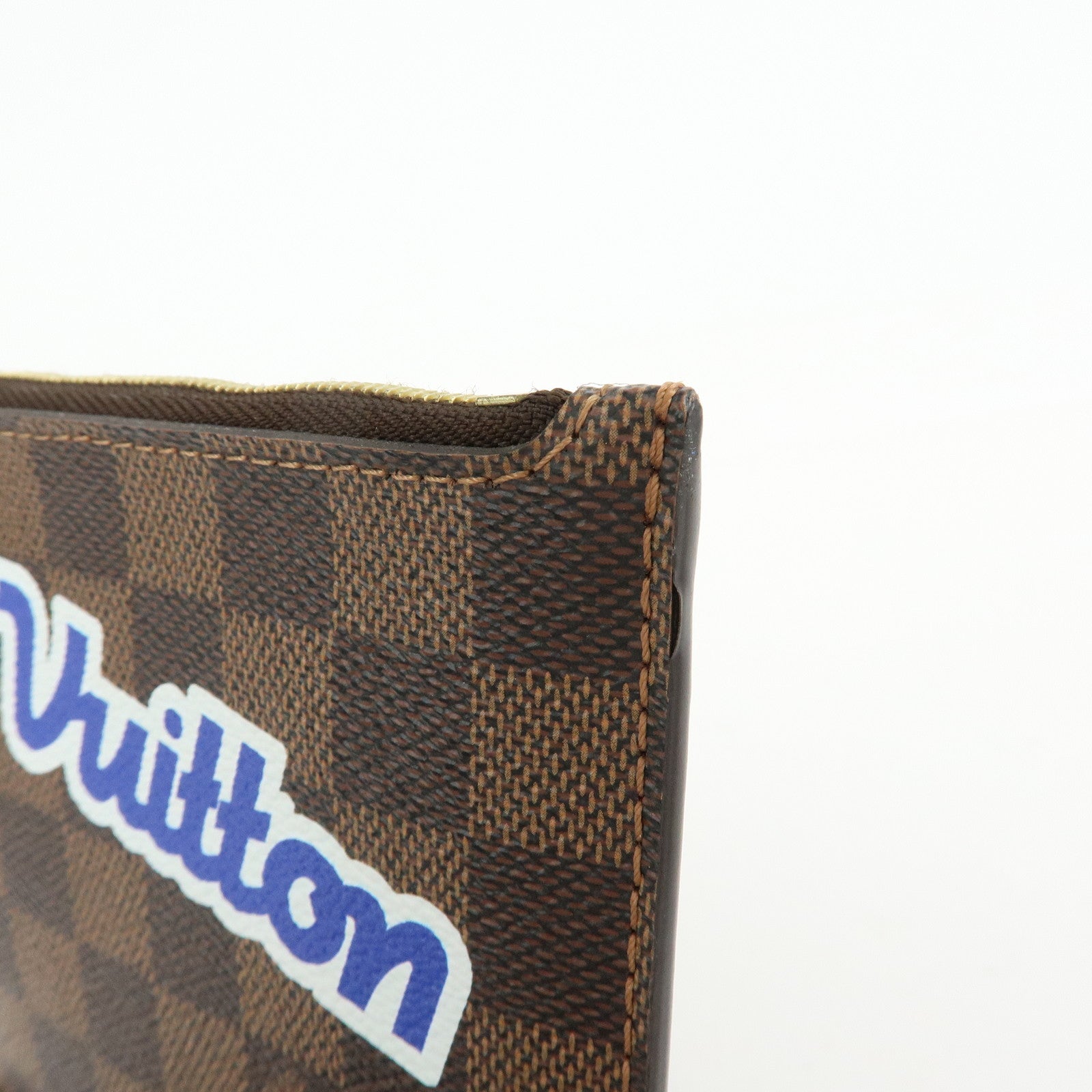 Louis Vuitton Damier Canvas Pouch for Neverfull MM Tote Bag N40049